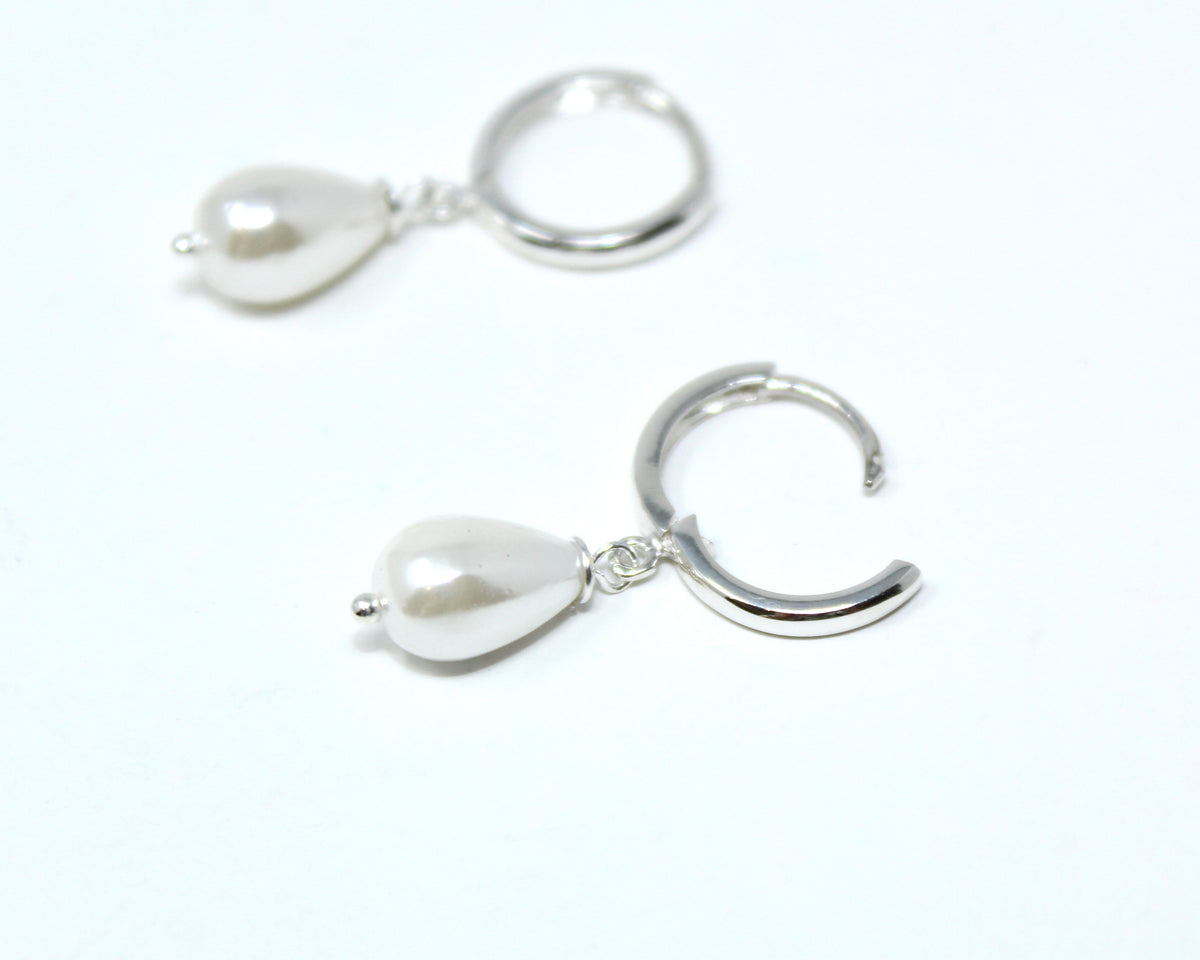 PERLA, boucle d'oreille argent sterling.