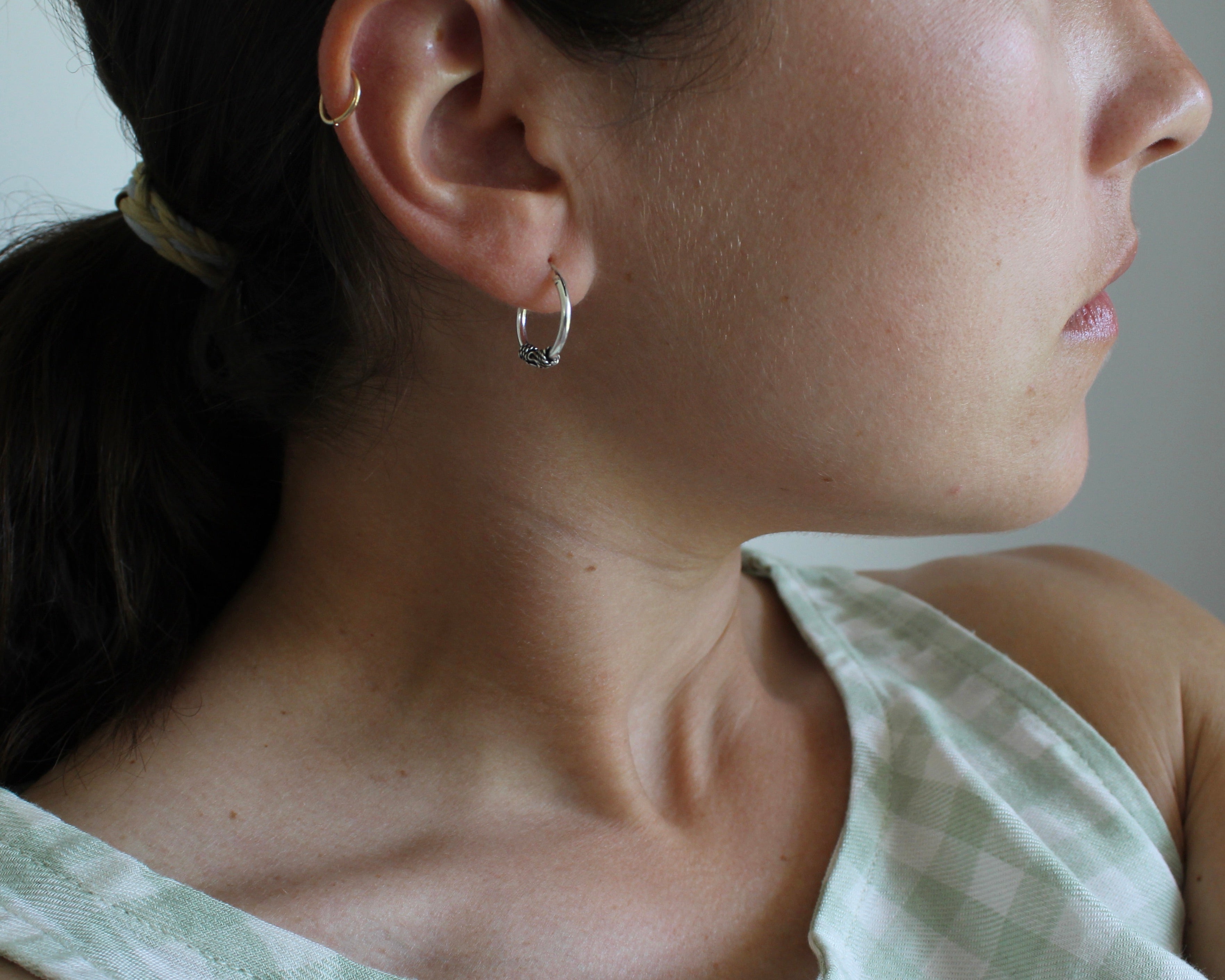 NORD, anneaux argent sterling.