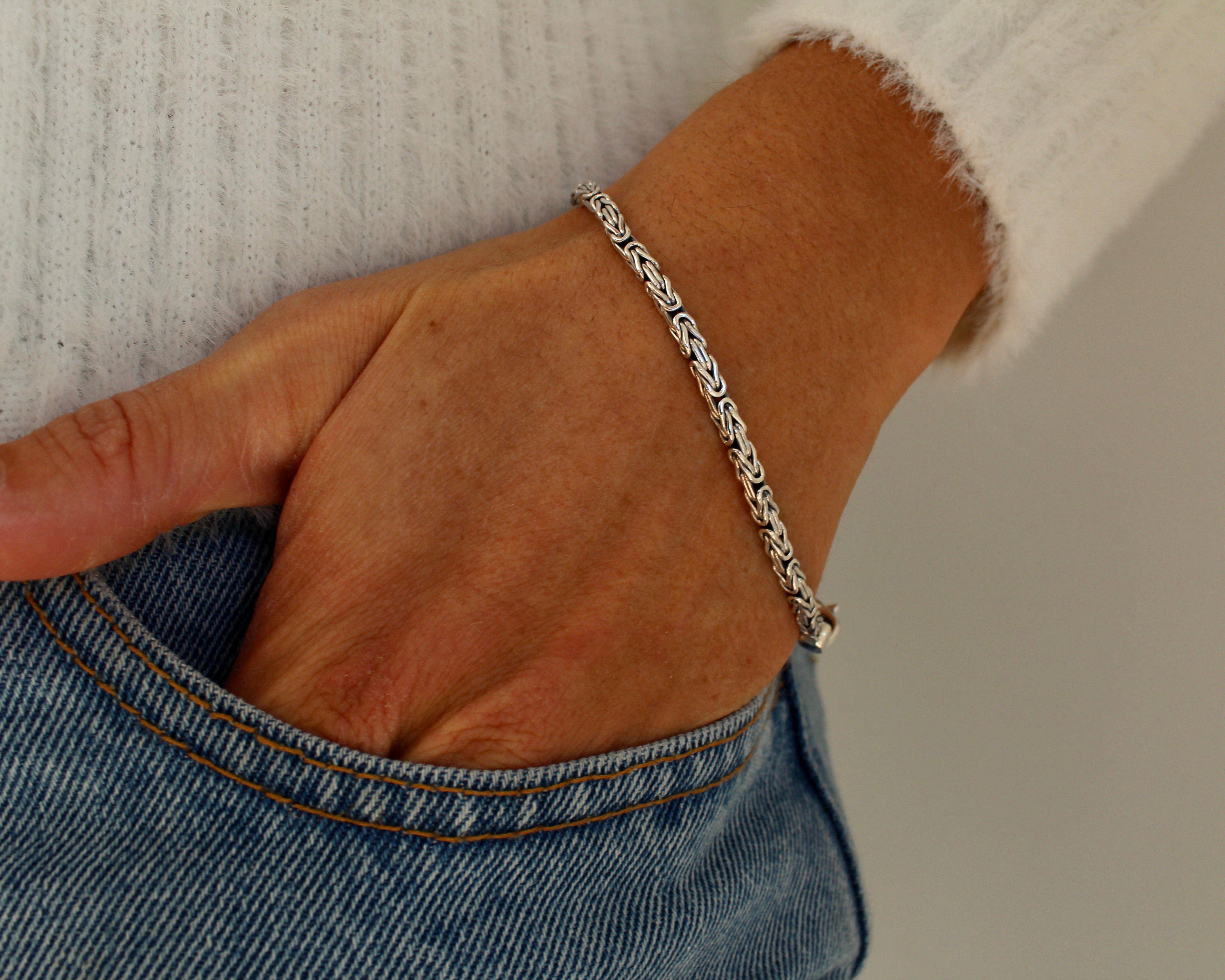 ETAN, bracelet argent sterling.