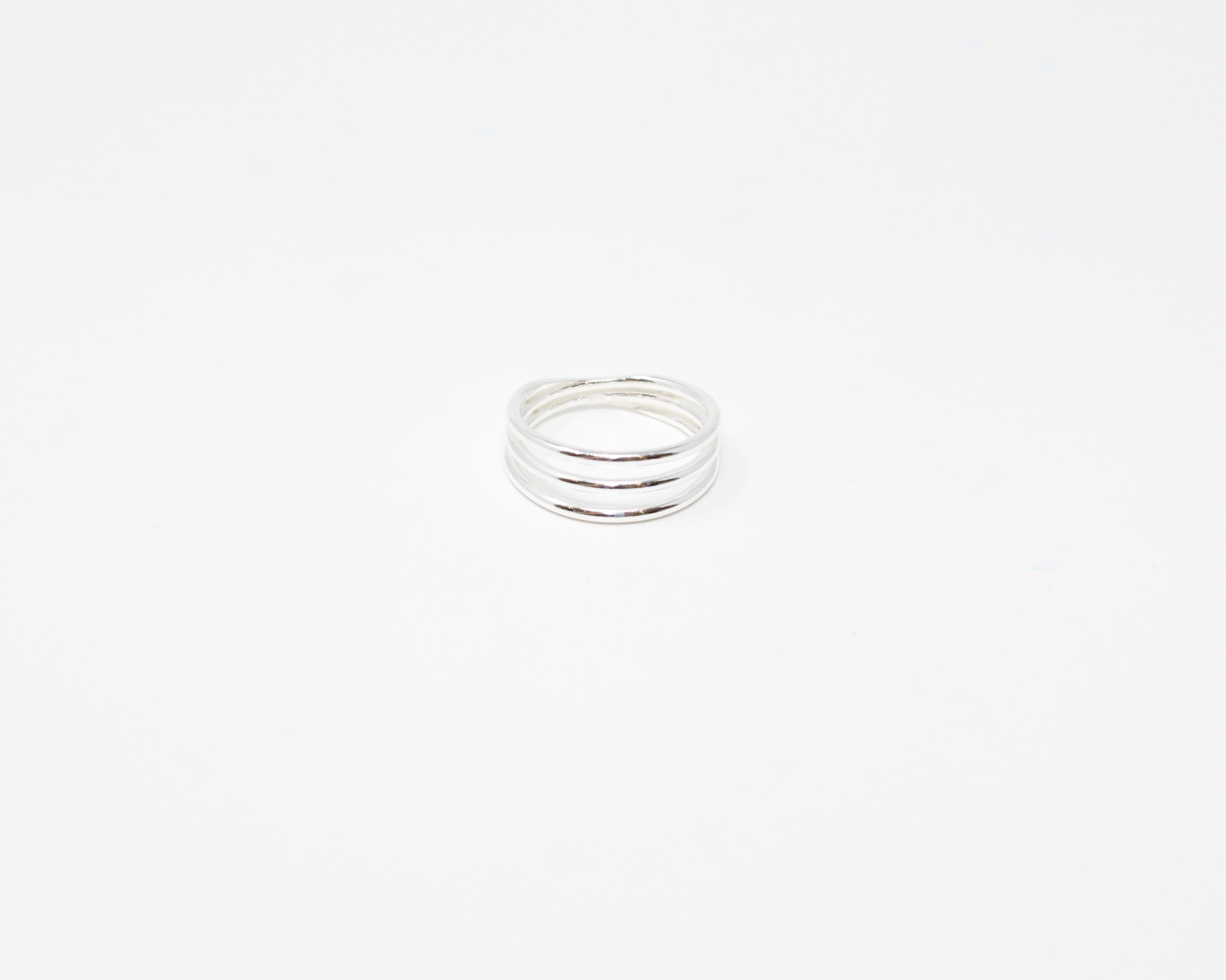 SATURNE, bague argent sterling.