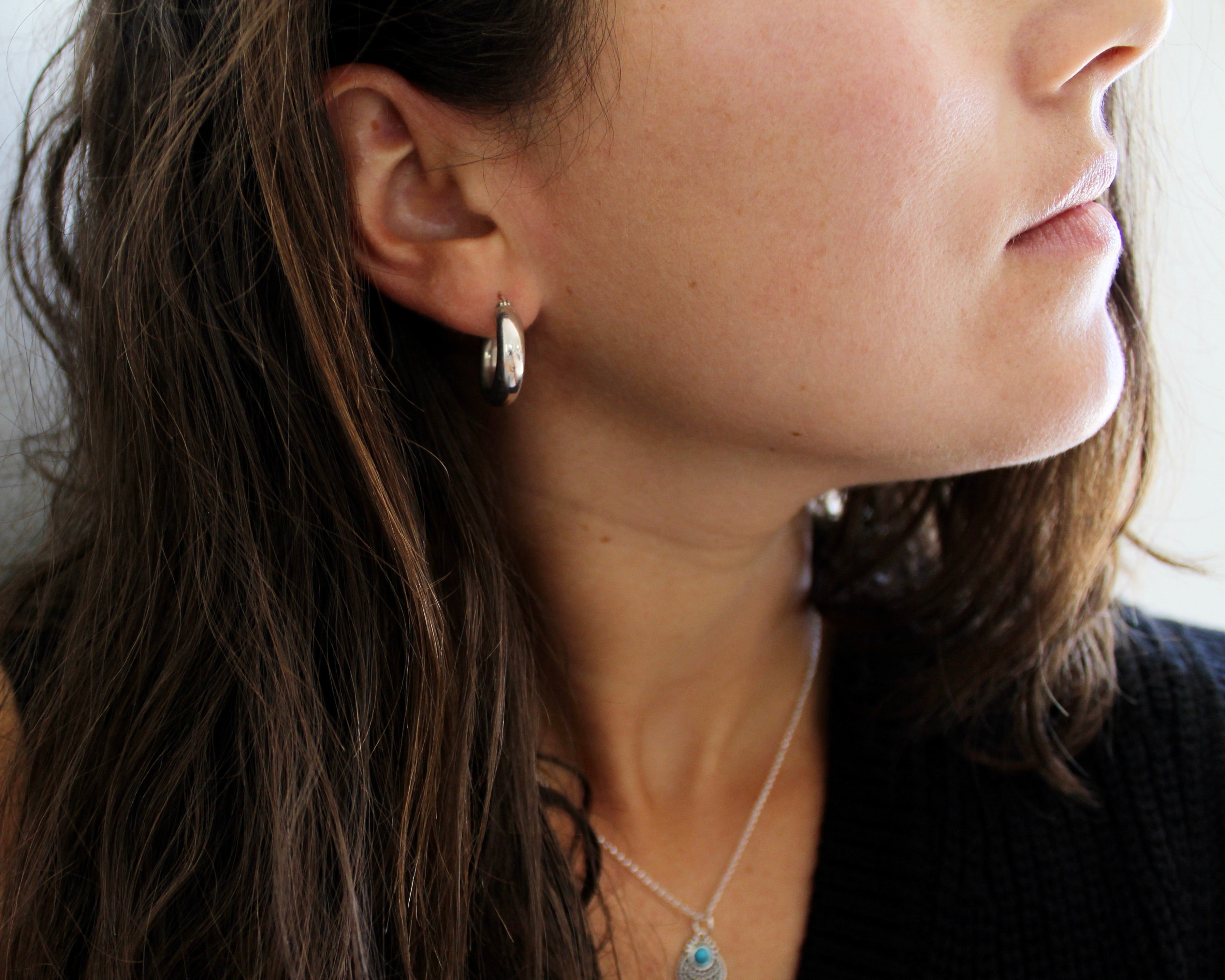 ROMY, anneaux argent sterling.