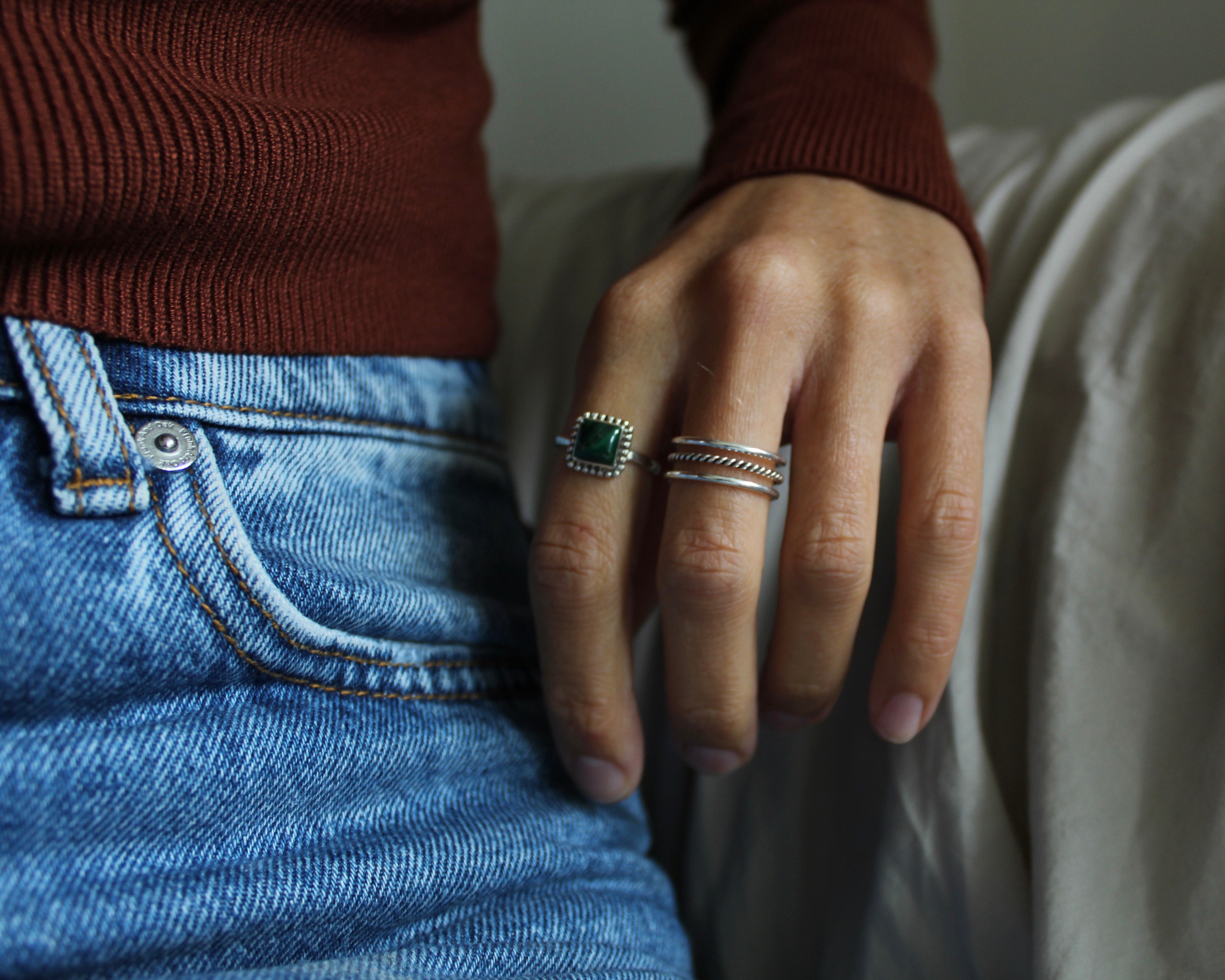 FANNY, bague argent sterling.