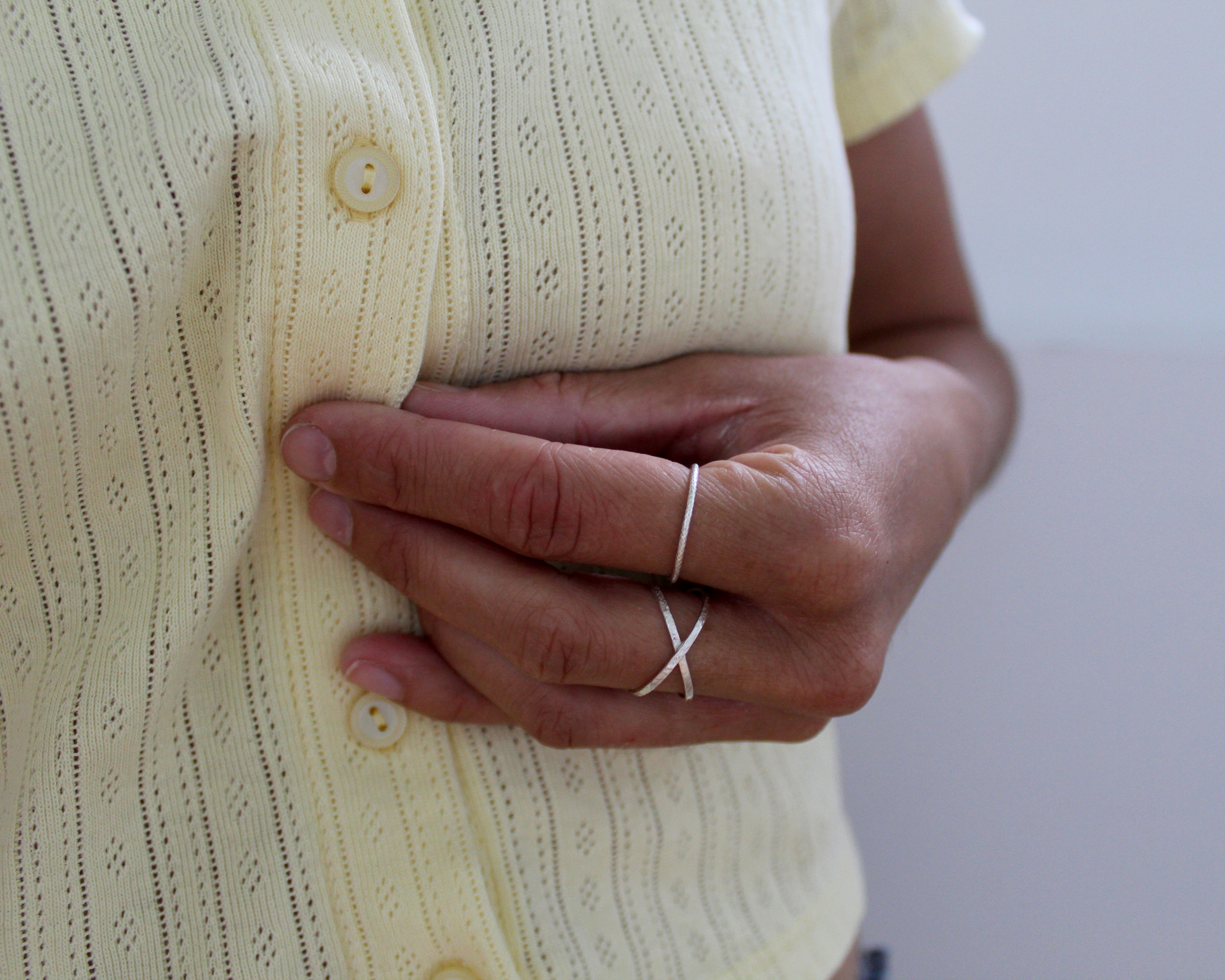 SUBLIME, bague argent sterling.