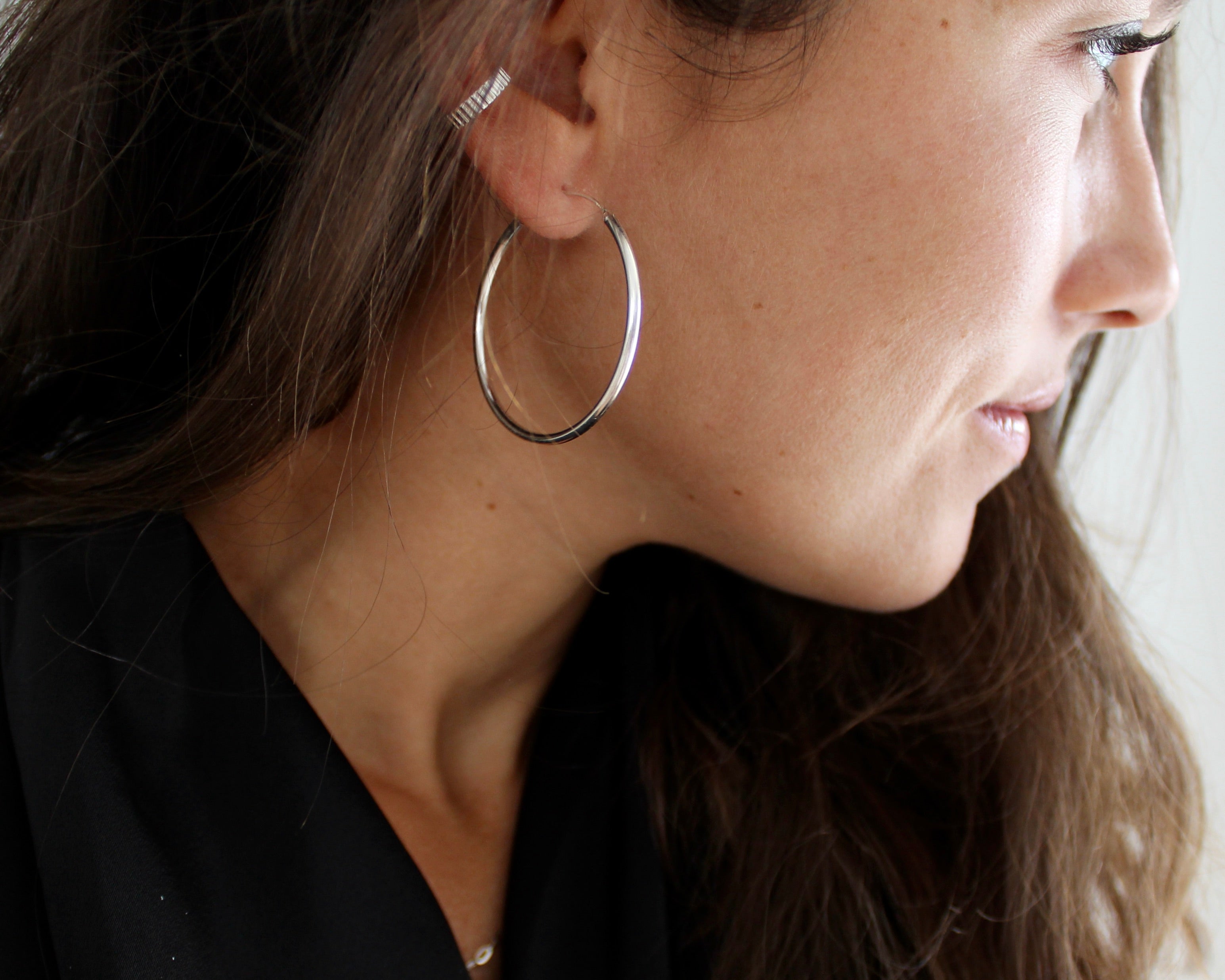 VANESSA, anneaux argent sterling.