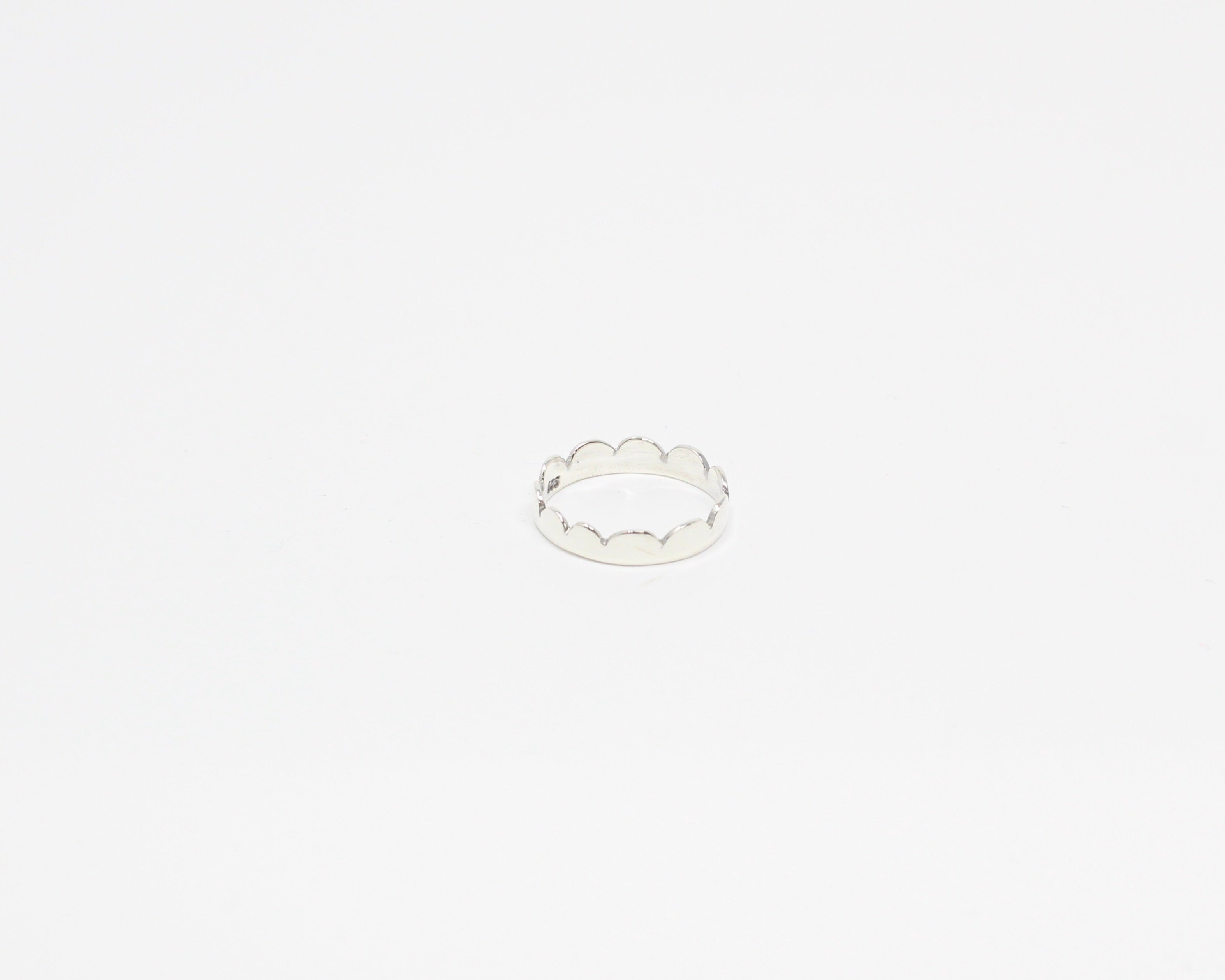 NUAGE, bague argent sterling.