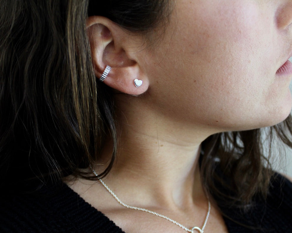 ALLIE, ear cuff, manchette d'oreille, argent sterling.