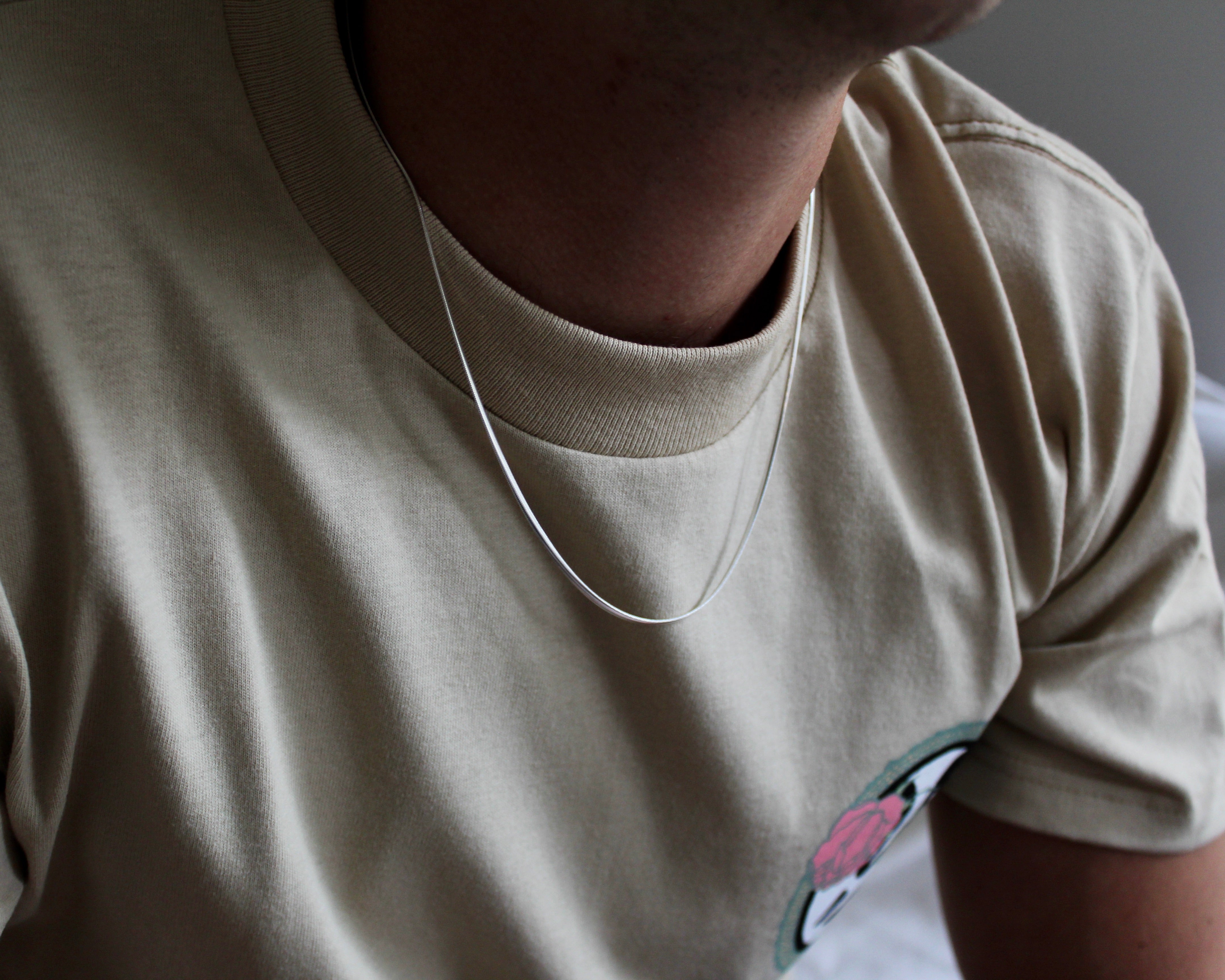 BILLIE, chaine en argent sterling.