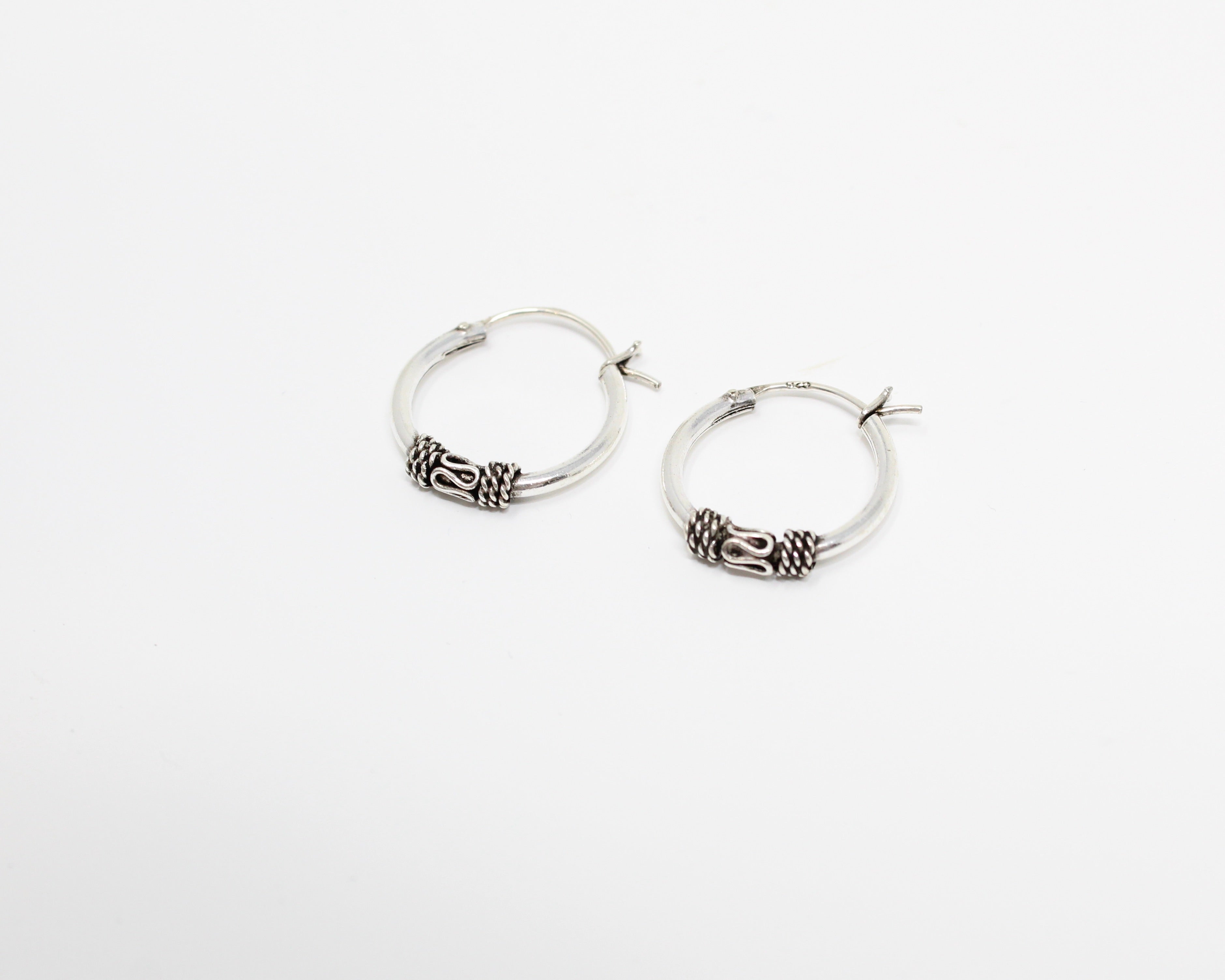 NORD, anneaux argent sterling.