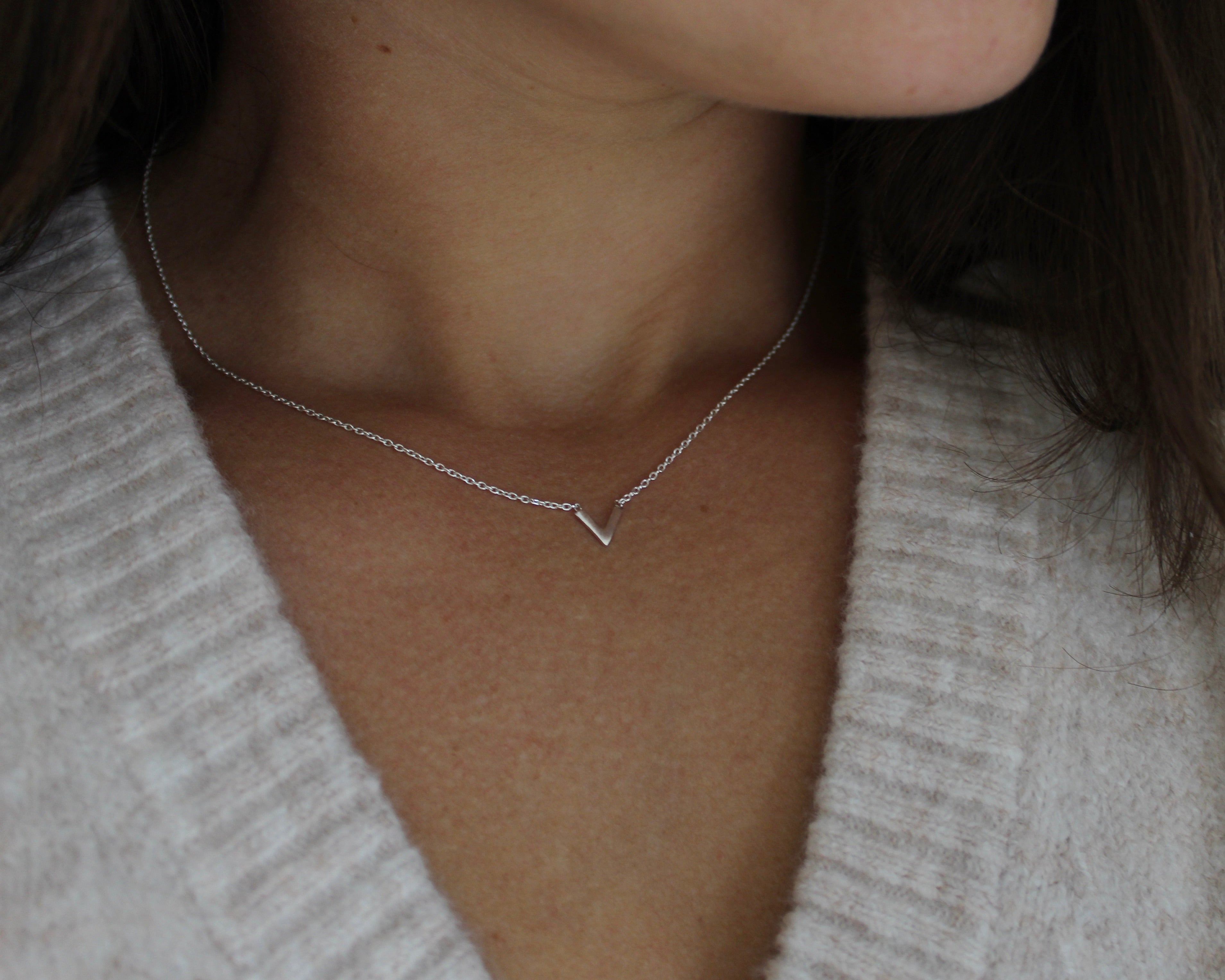 EVE MINI, collier argent sterling.