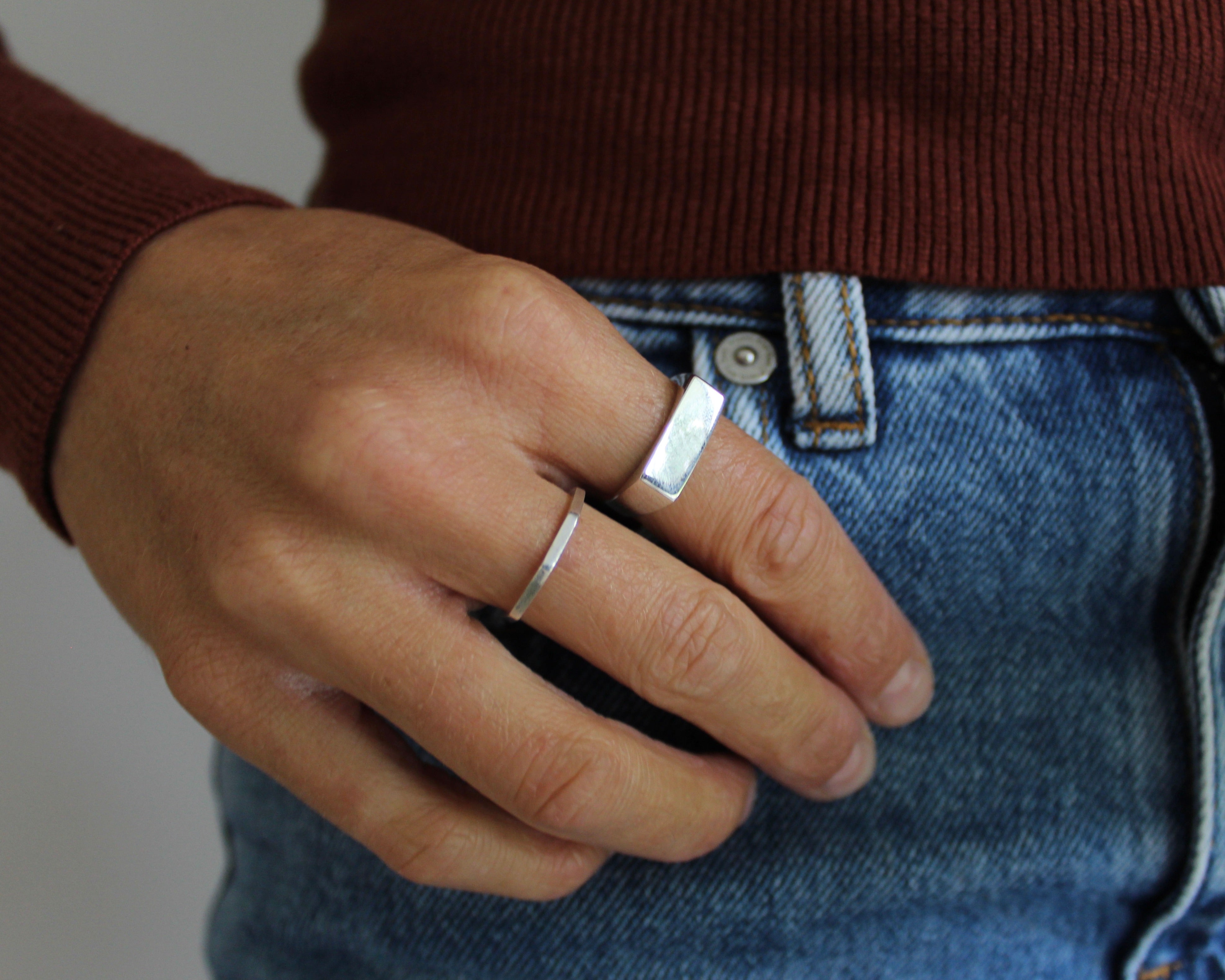 KATE, bague argent sterling.