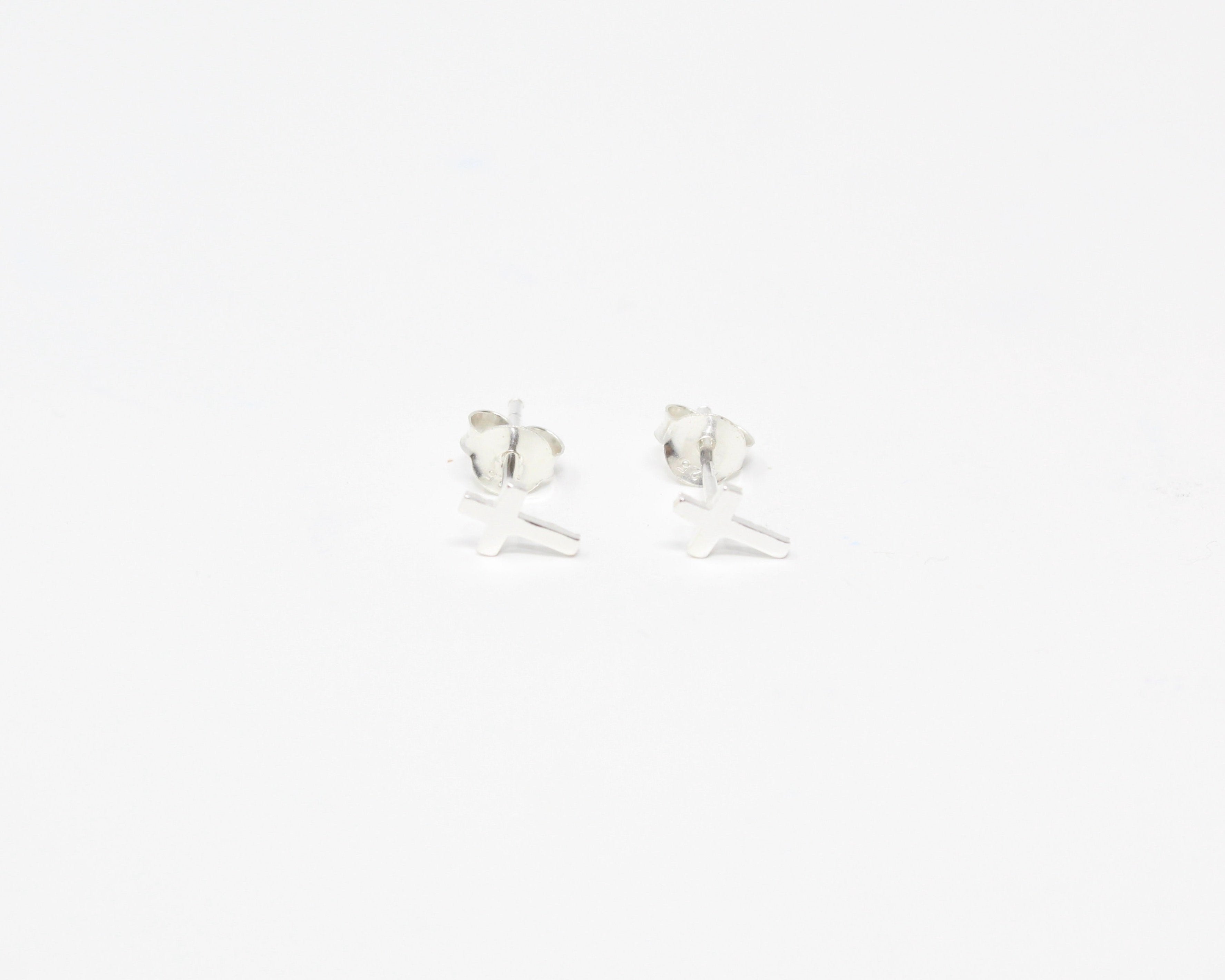 AMY, boucles d'oreille argent sterling.