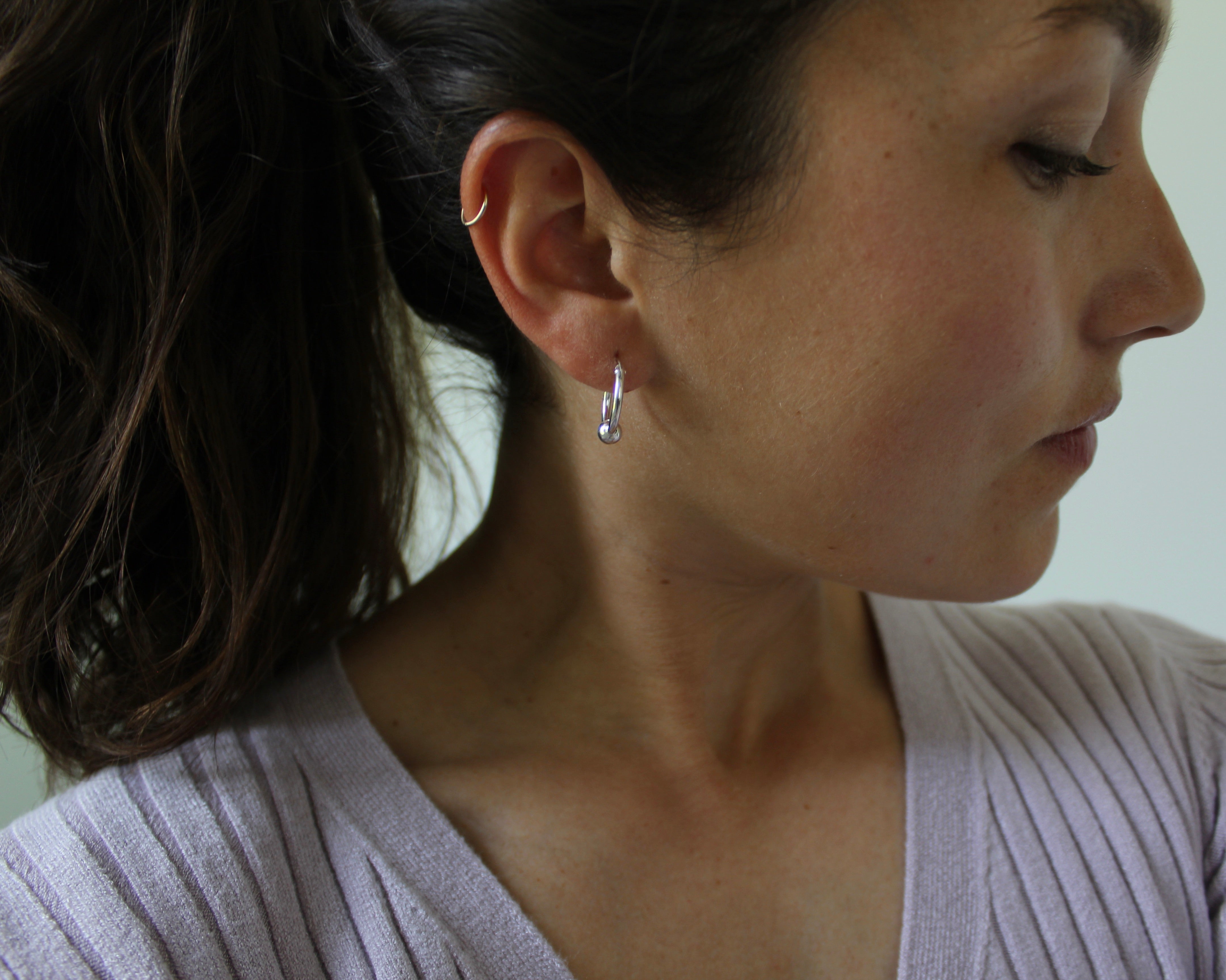 NATH, anneaux argent sterling.