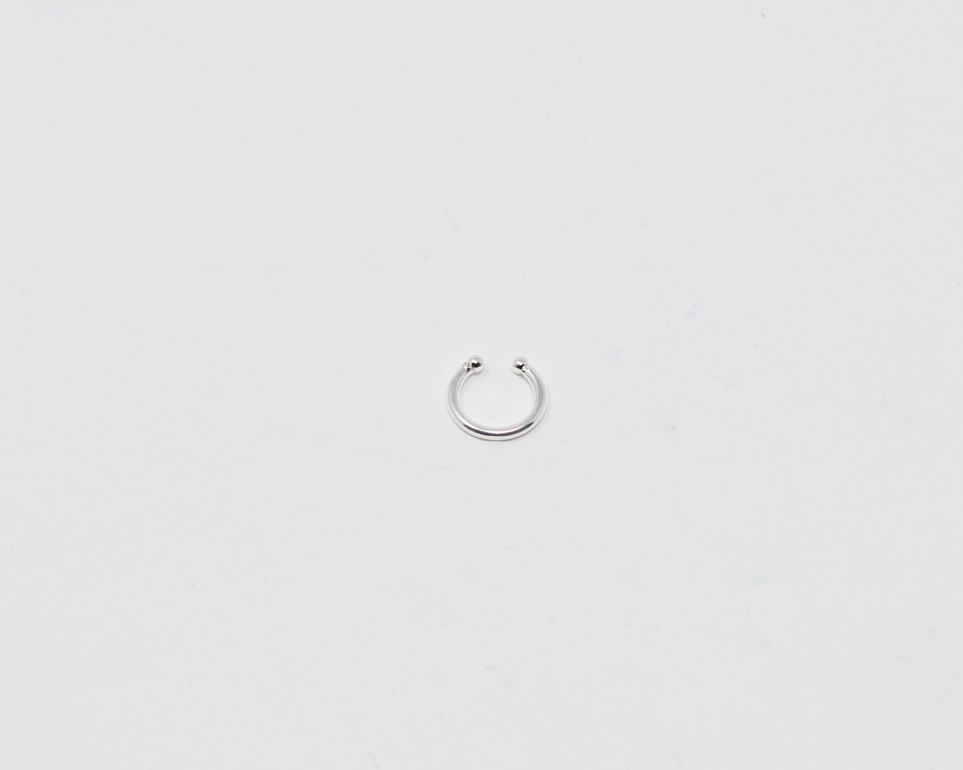 ÉLO, manchette d'oreille en argent. Cuff