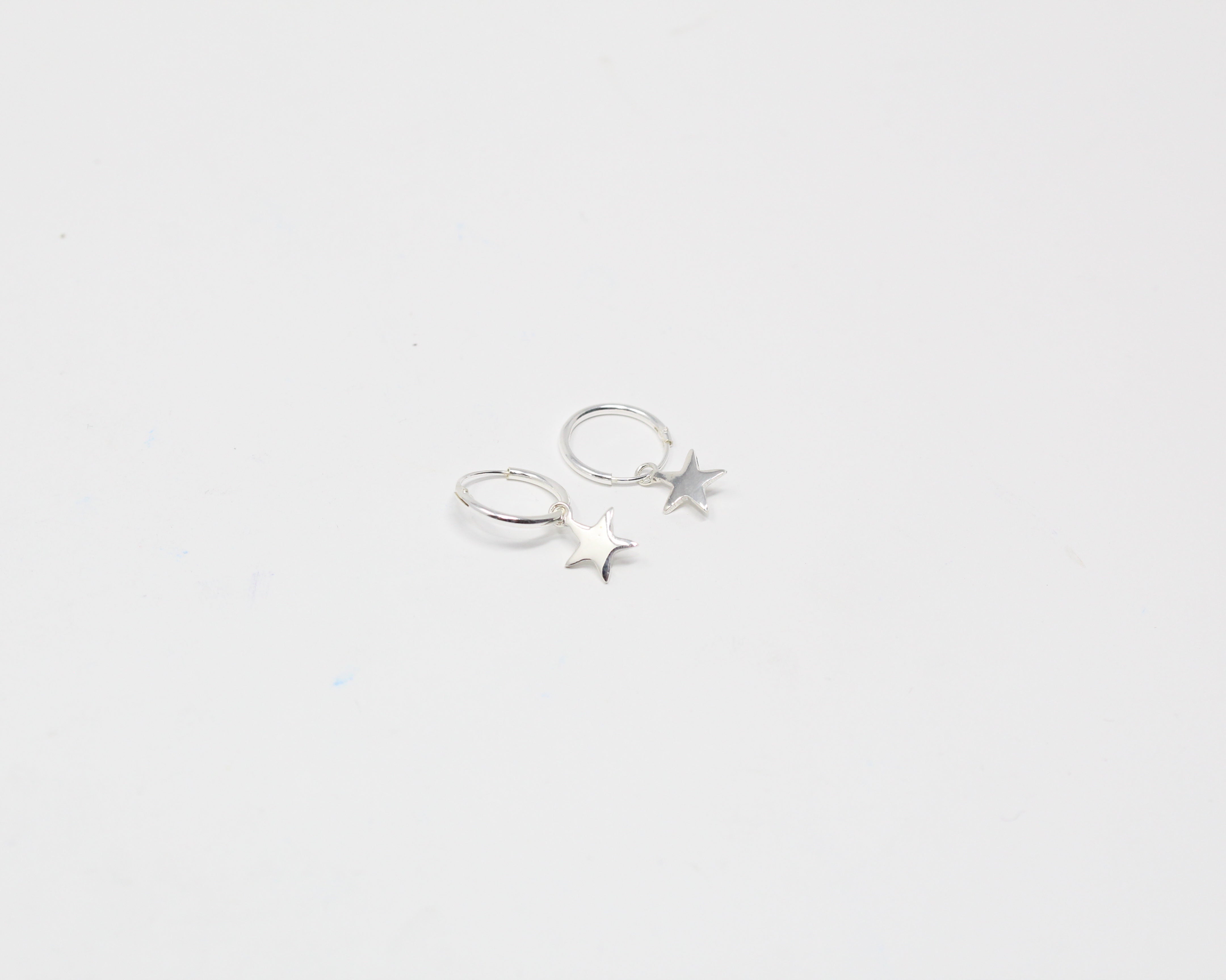 NÉBULEUSE, boucles d'oreilles argent sterling.