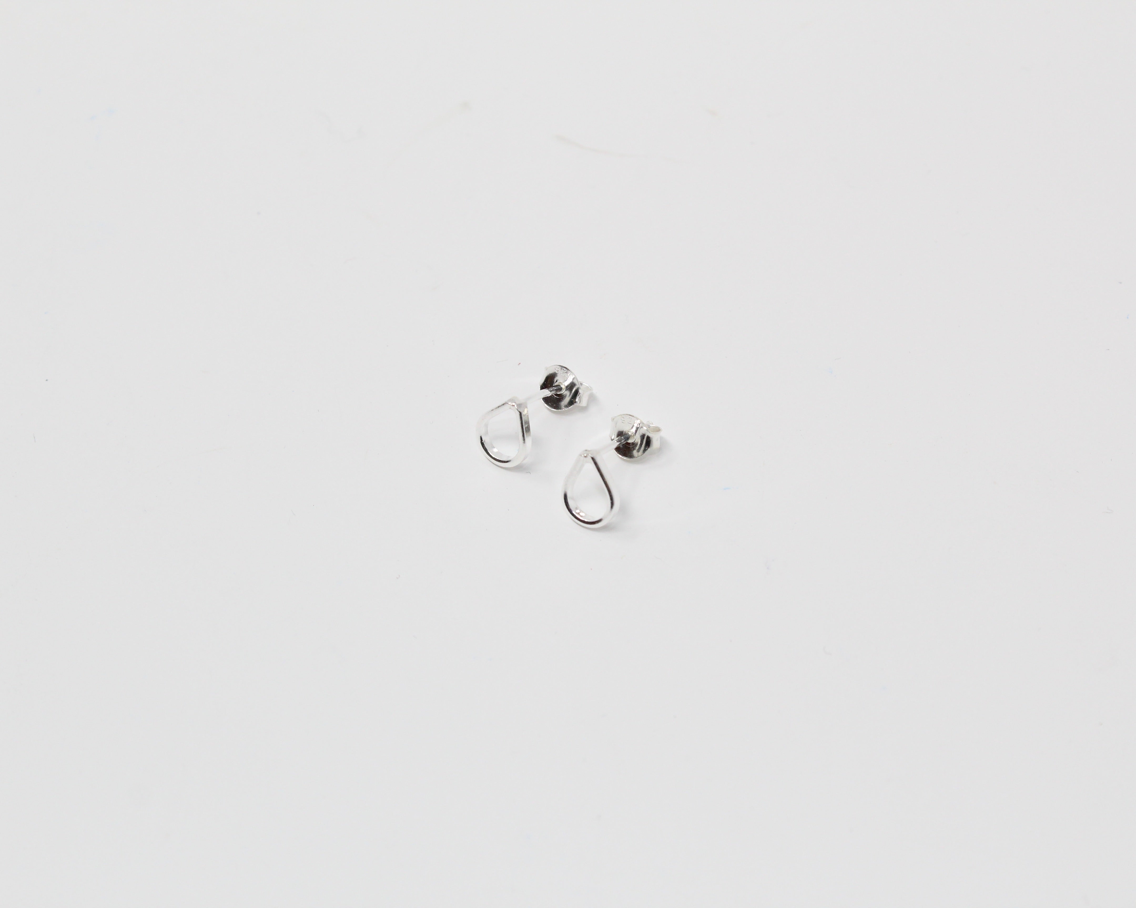 PLUIE, boucles d'oreilles en argent sterling.