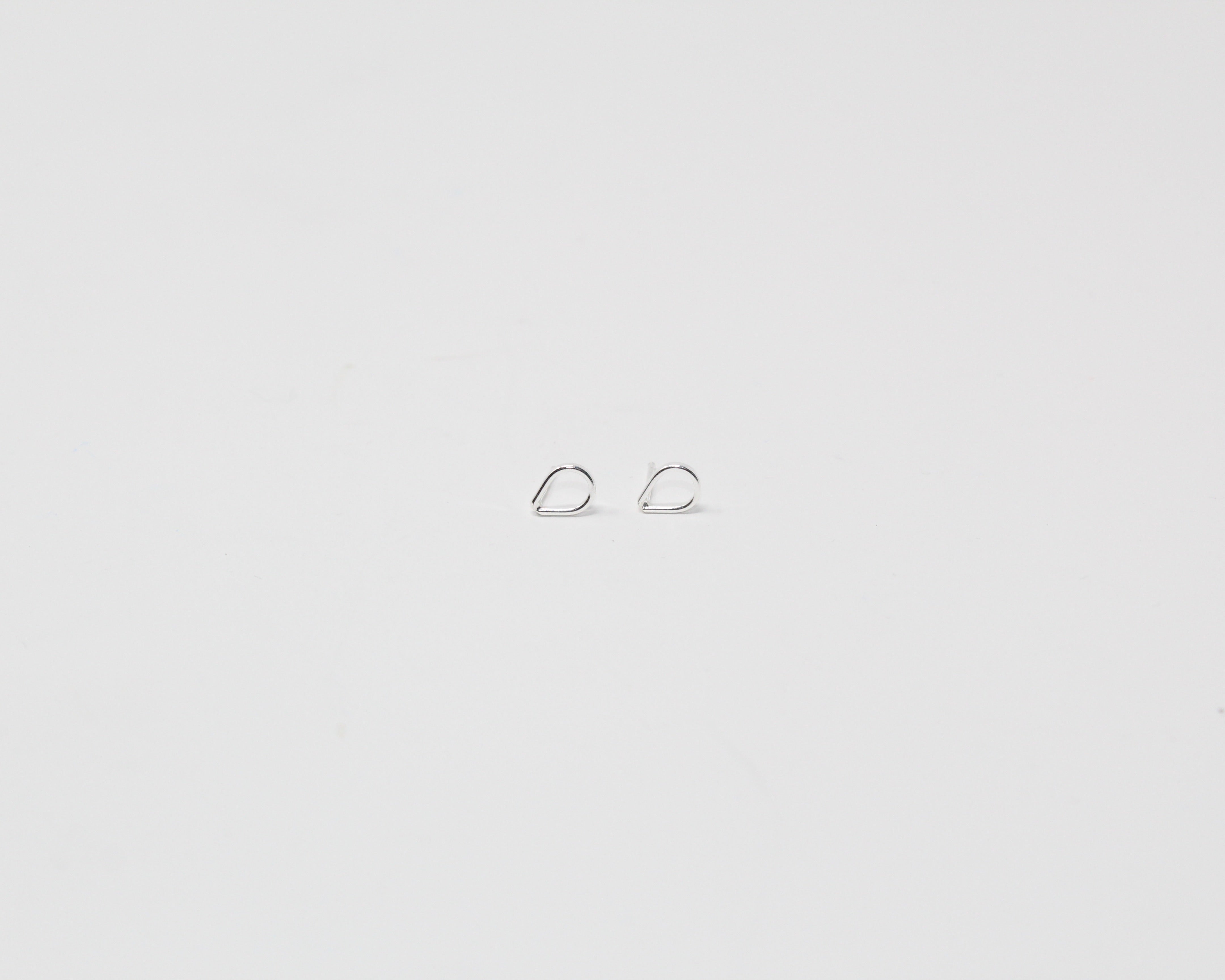 PLUIE, boucles d'oreilles en argent sterling.