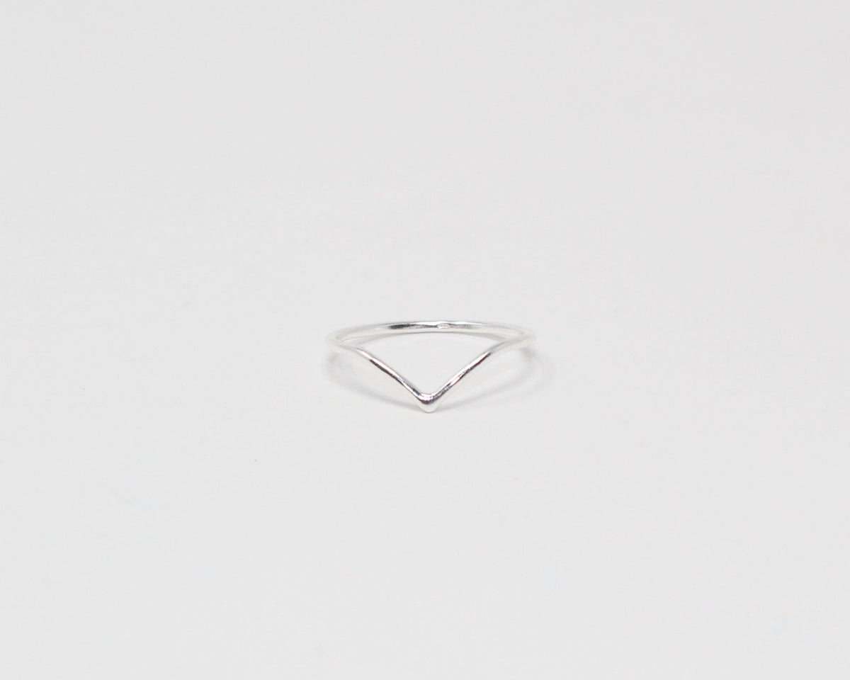 FOUDRE MINI, bague argent sterling.
