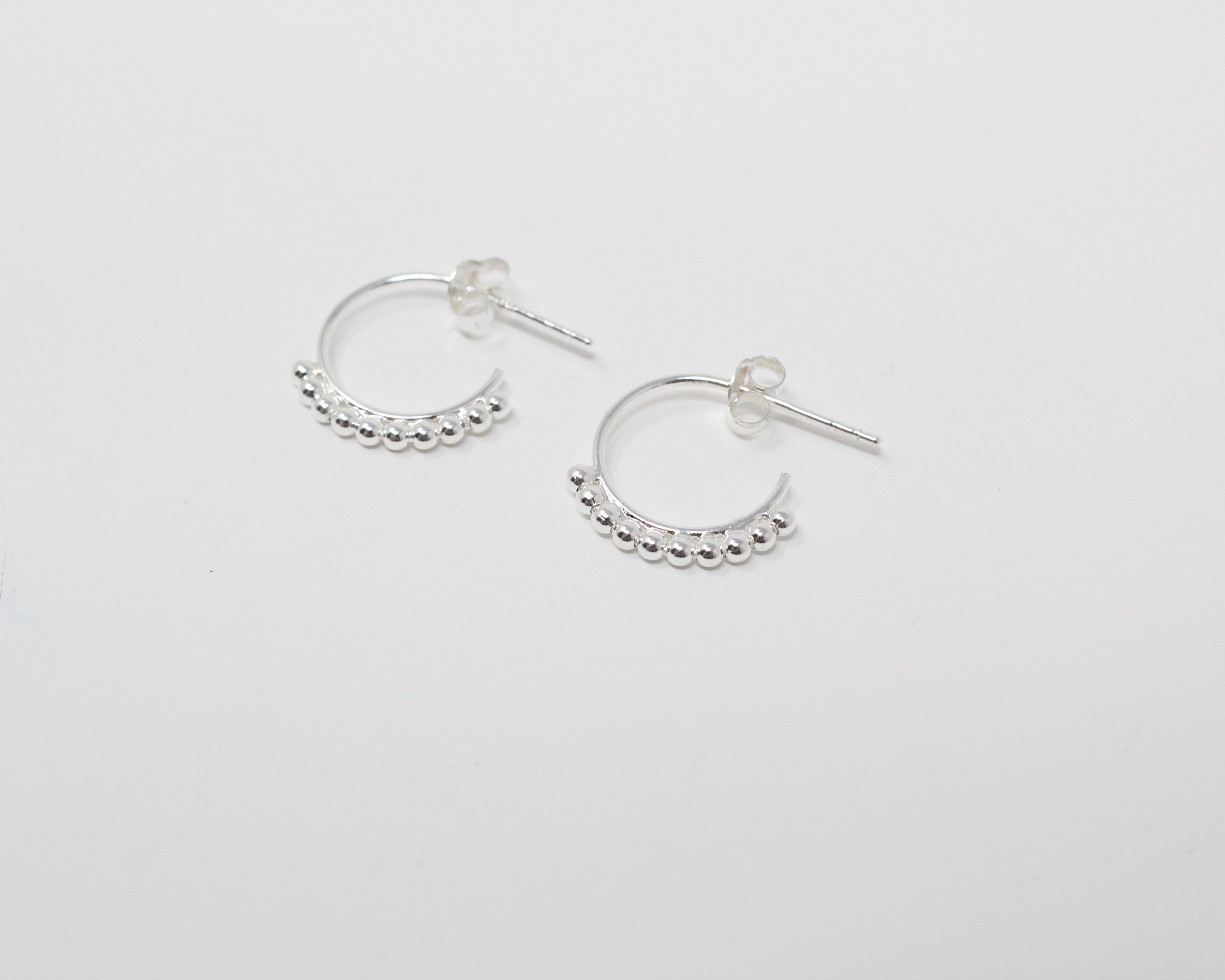 COBALT, boucles d'oreilles argent sterling.