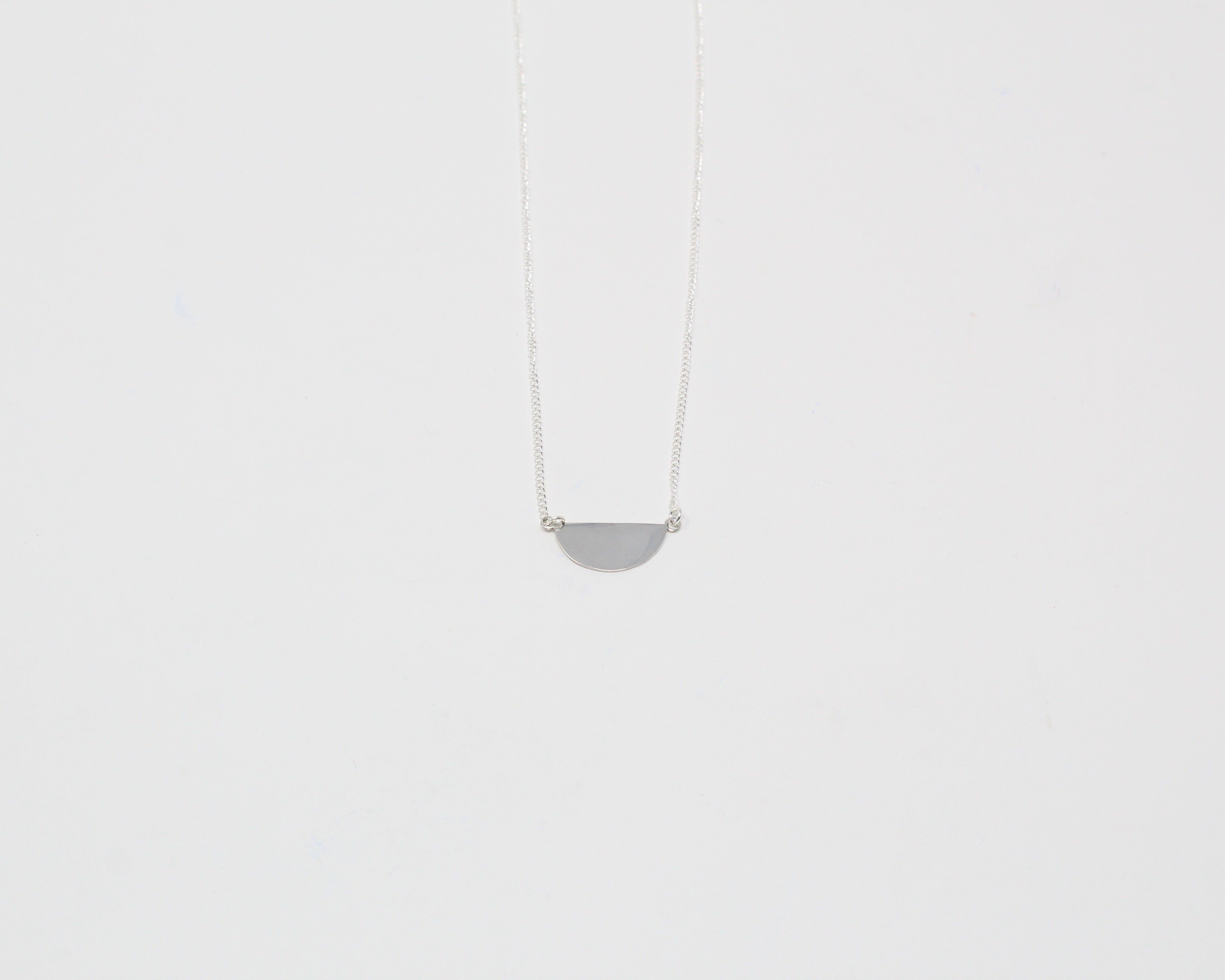 LUNAIRE, collier argent sterling.