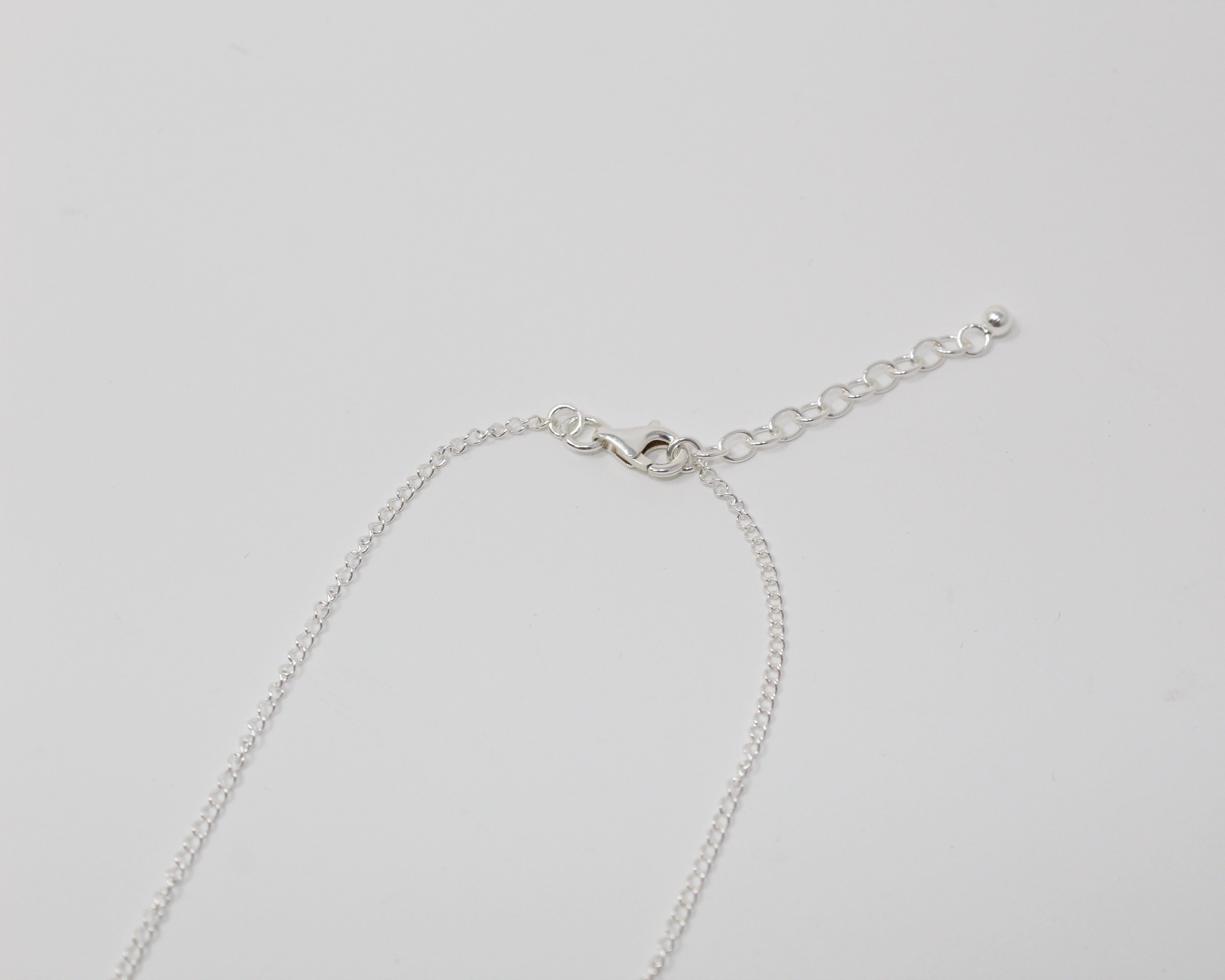 LUNAIRE, collier argent sterling.