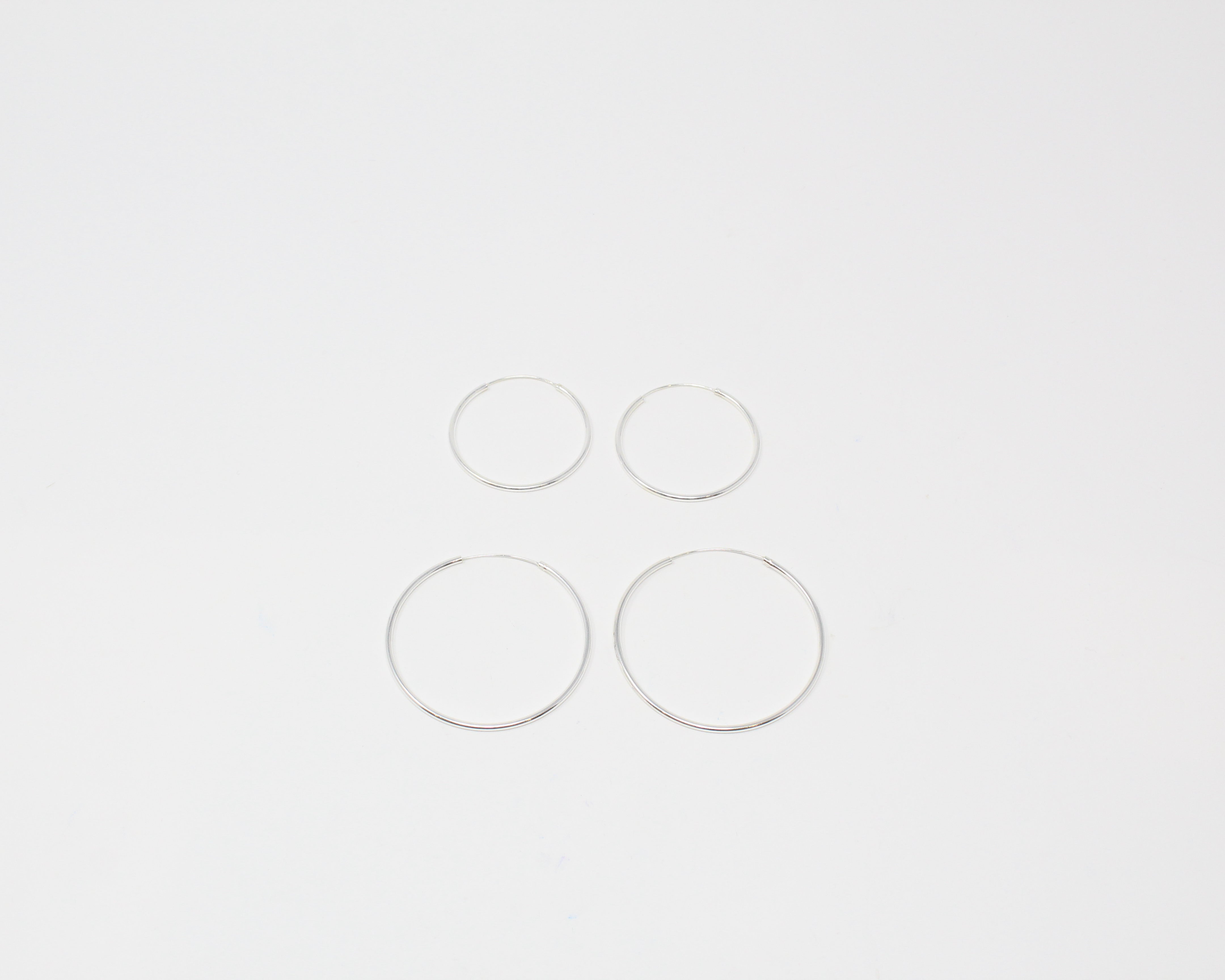 VANESSA, Anneaux argent sterling.