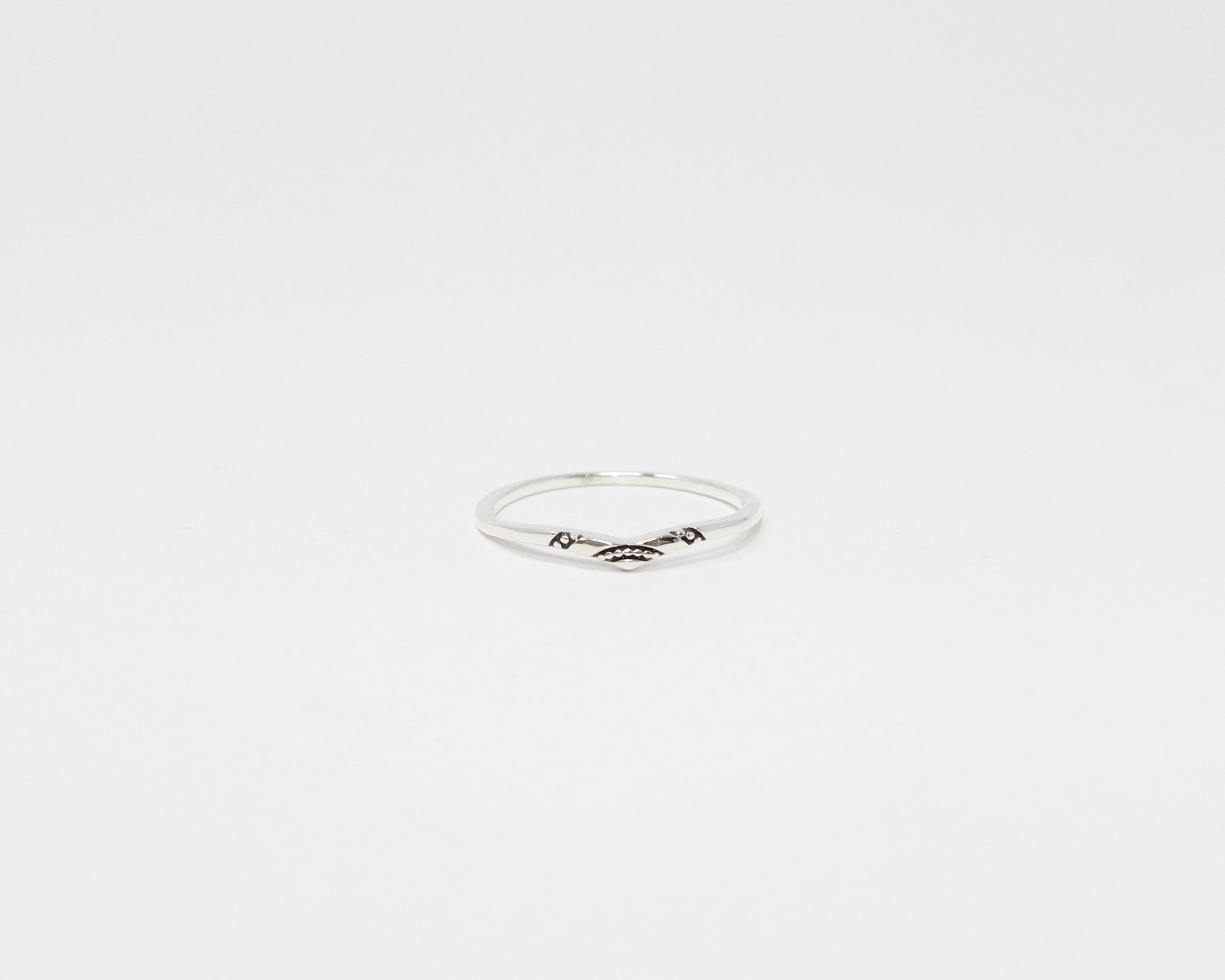 NOHM, Bague argent sterling.
