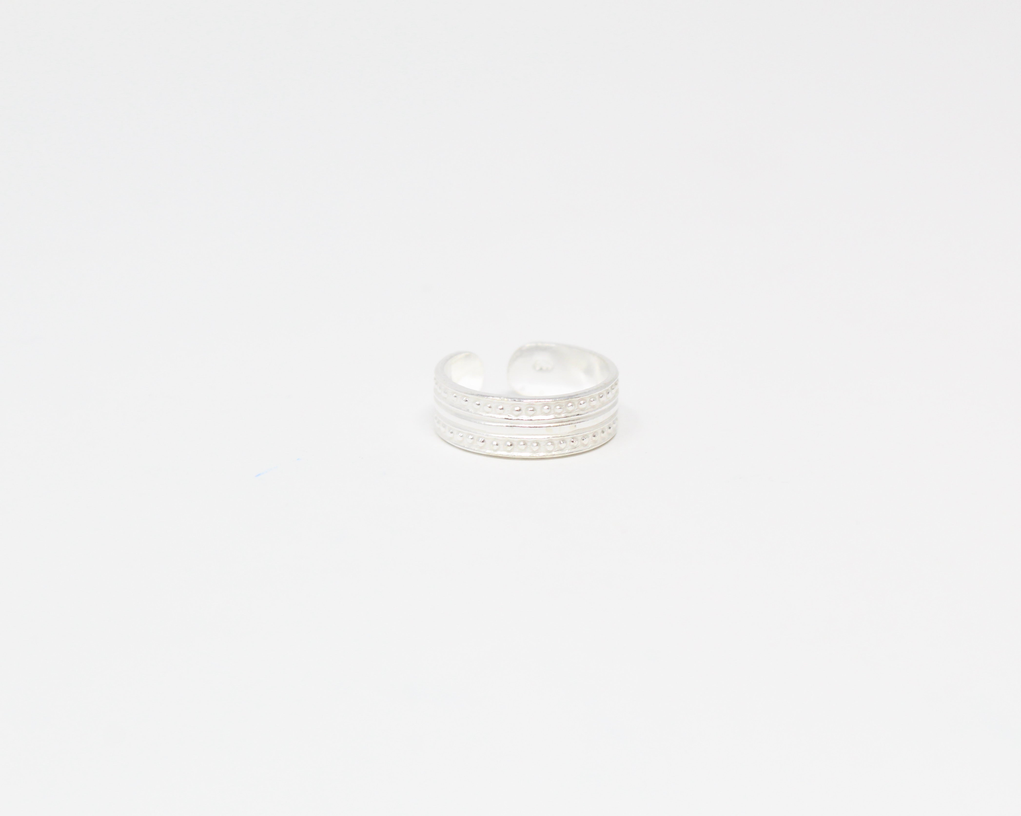 INDIE, bague d'orteil, argent sterling.