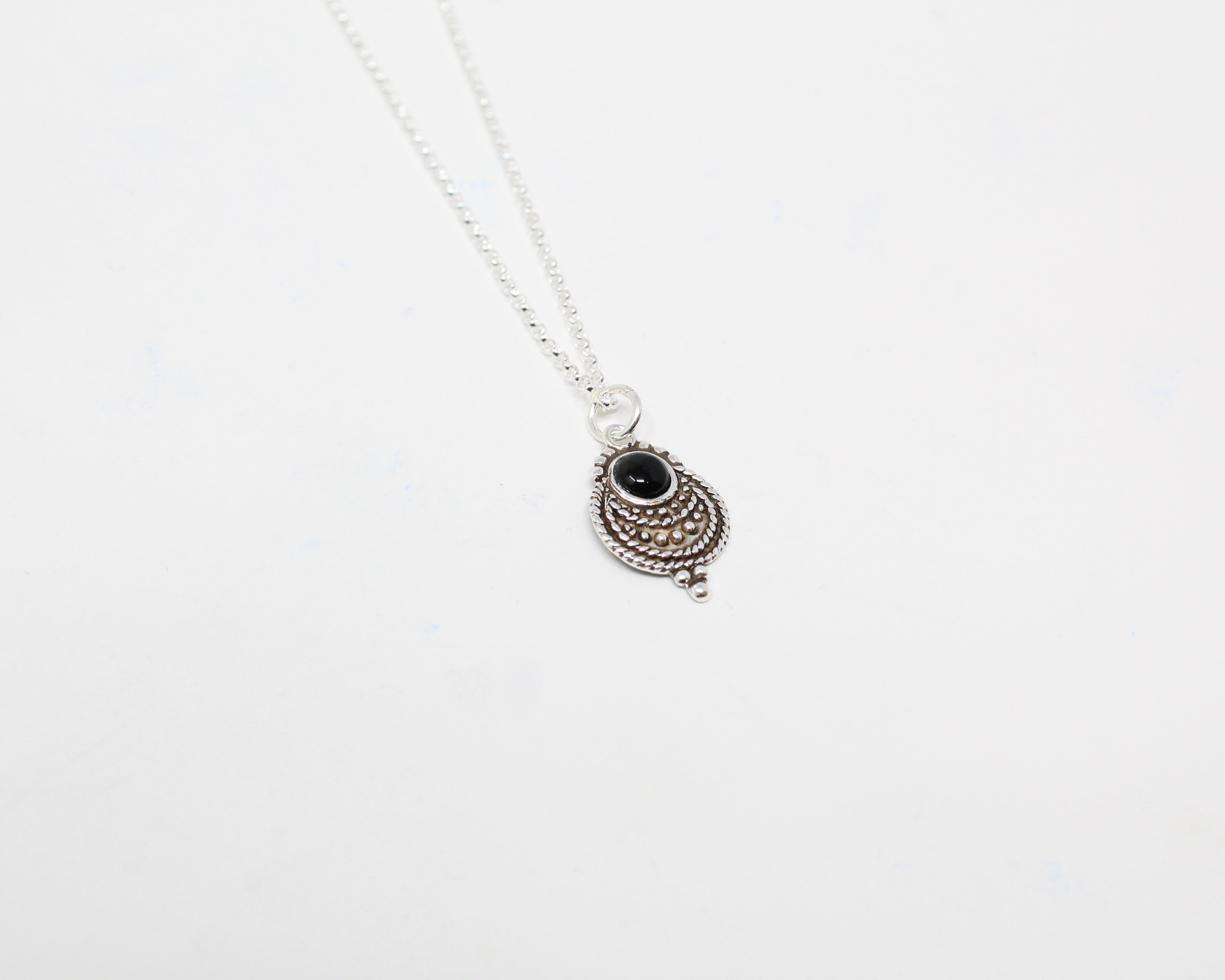 HIMA, collier argent sterling.