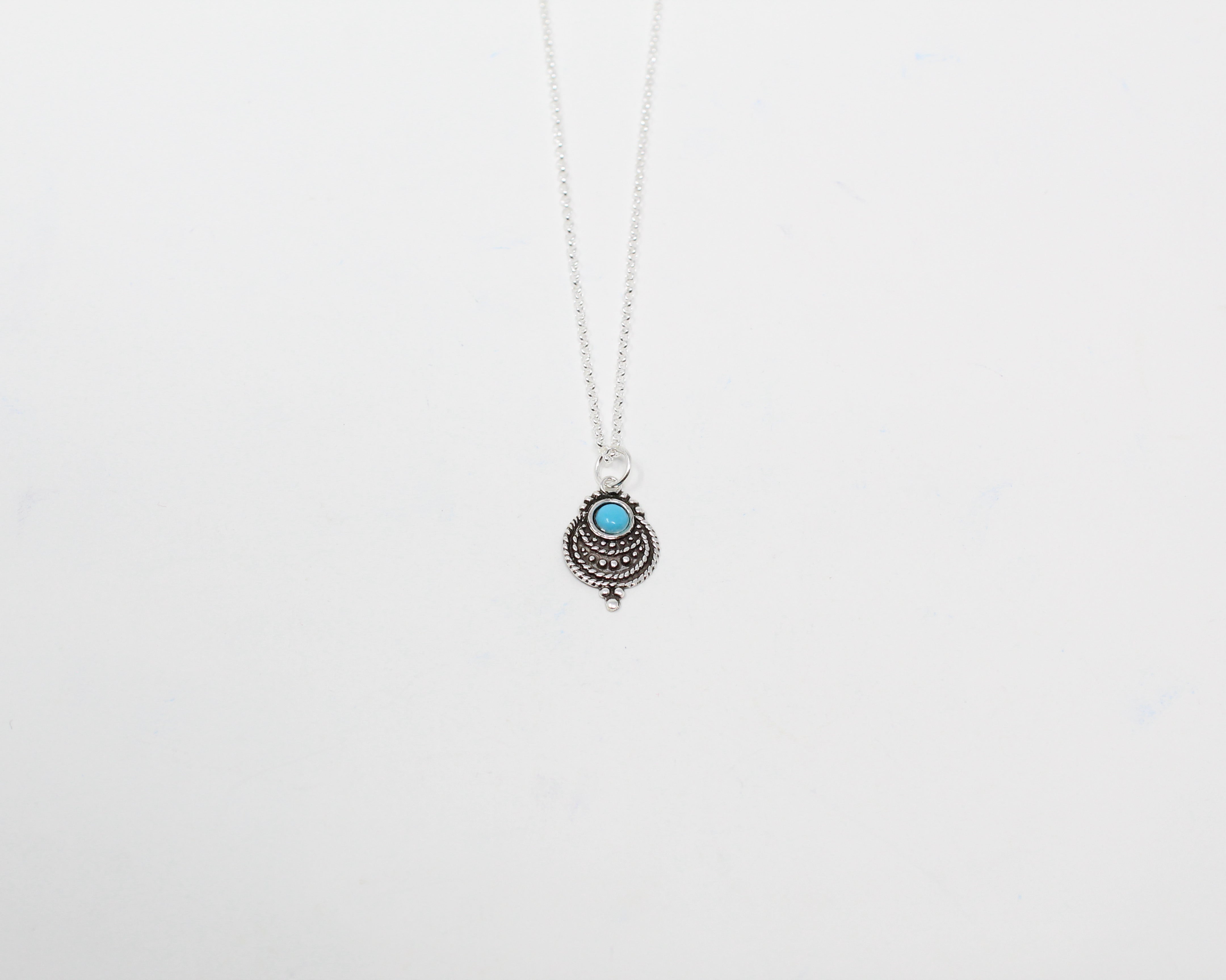 HIMA, collier argent sterling.