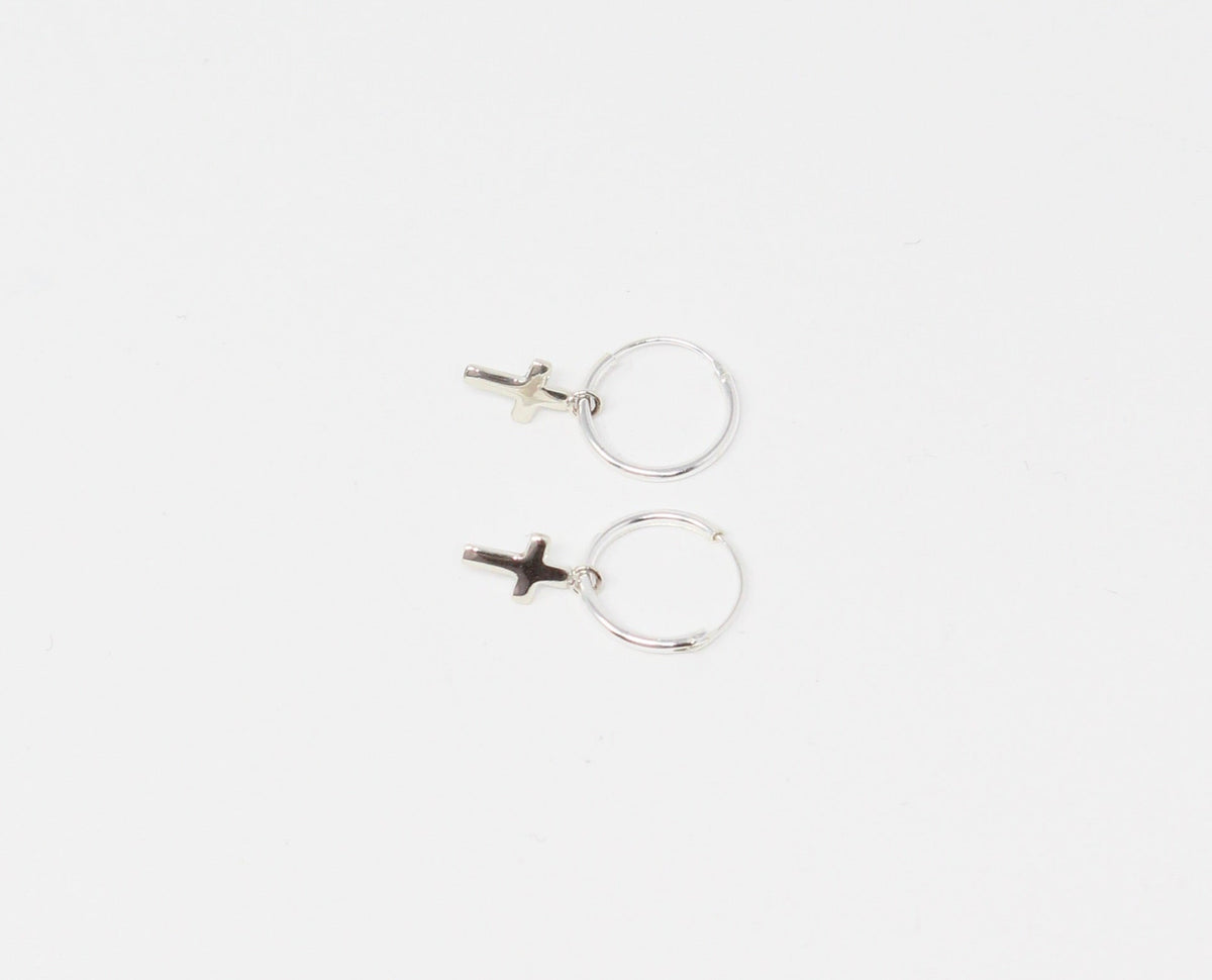 AMY, boucle d'oreille argent sterling.