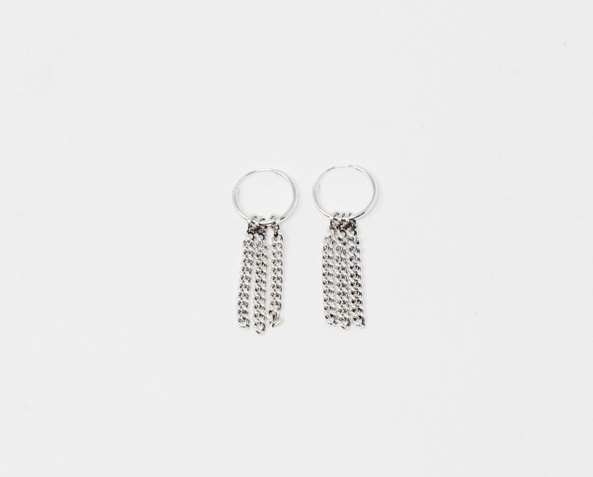 ANAIS, Boucle d'oreille argent sterling.