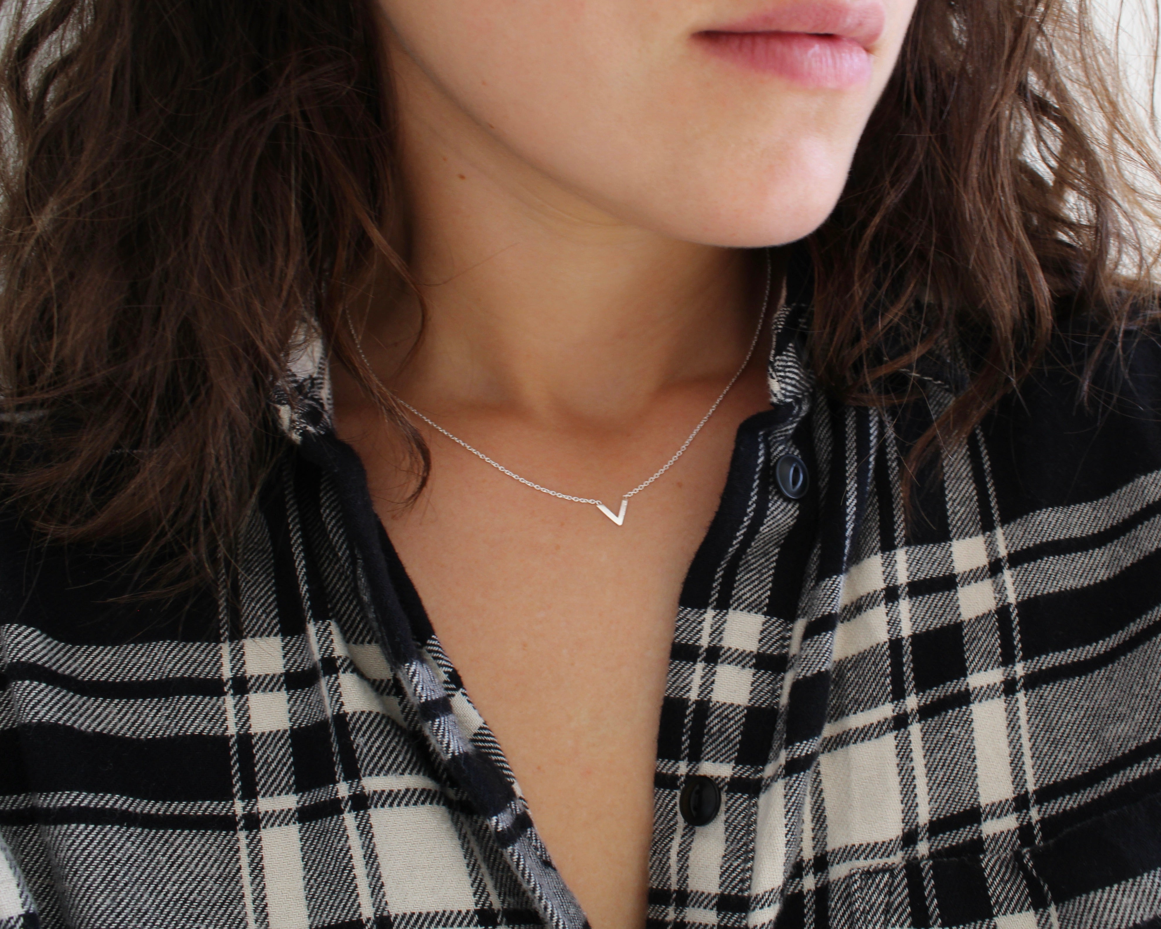 EVE MINI, collier argent sterling.