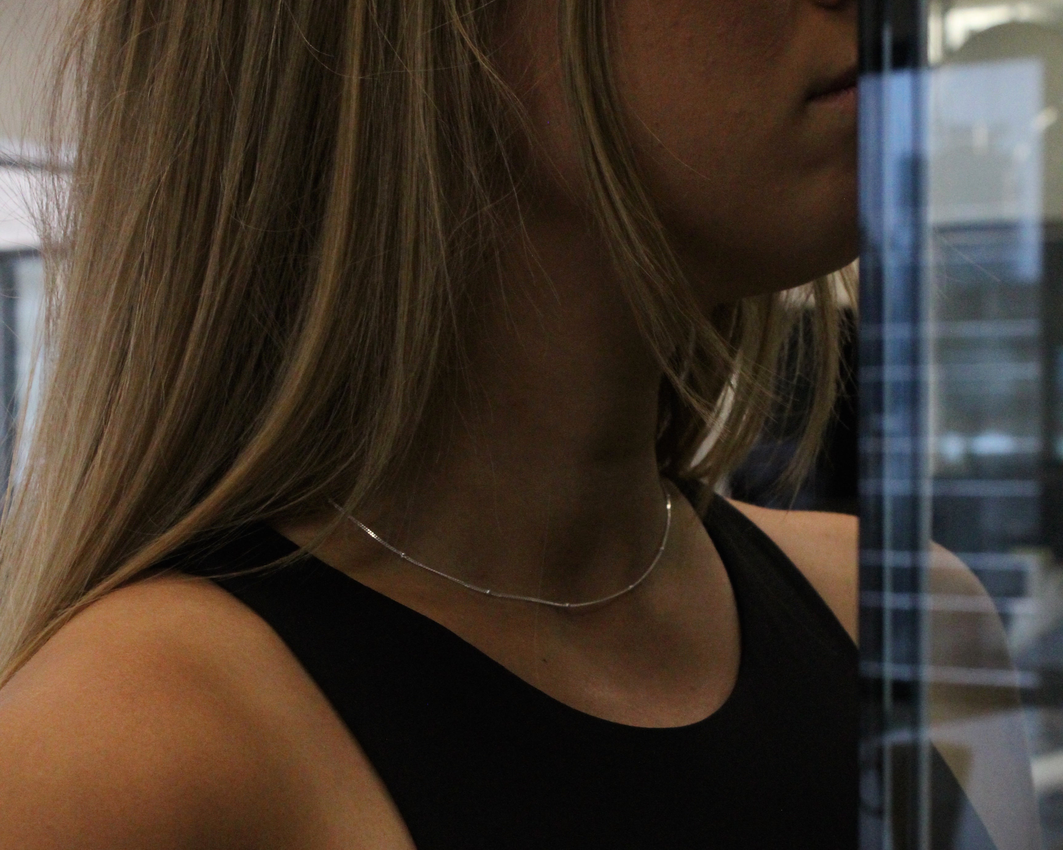 PÉNÉLOPE, chaine argent sterling.