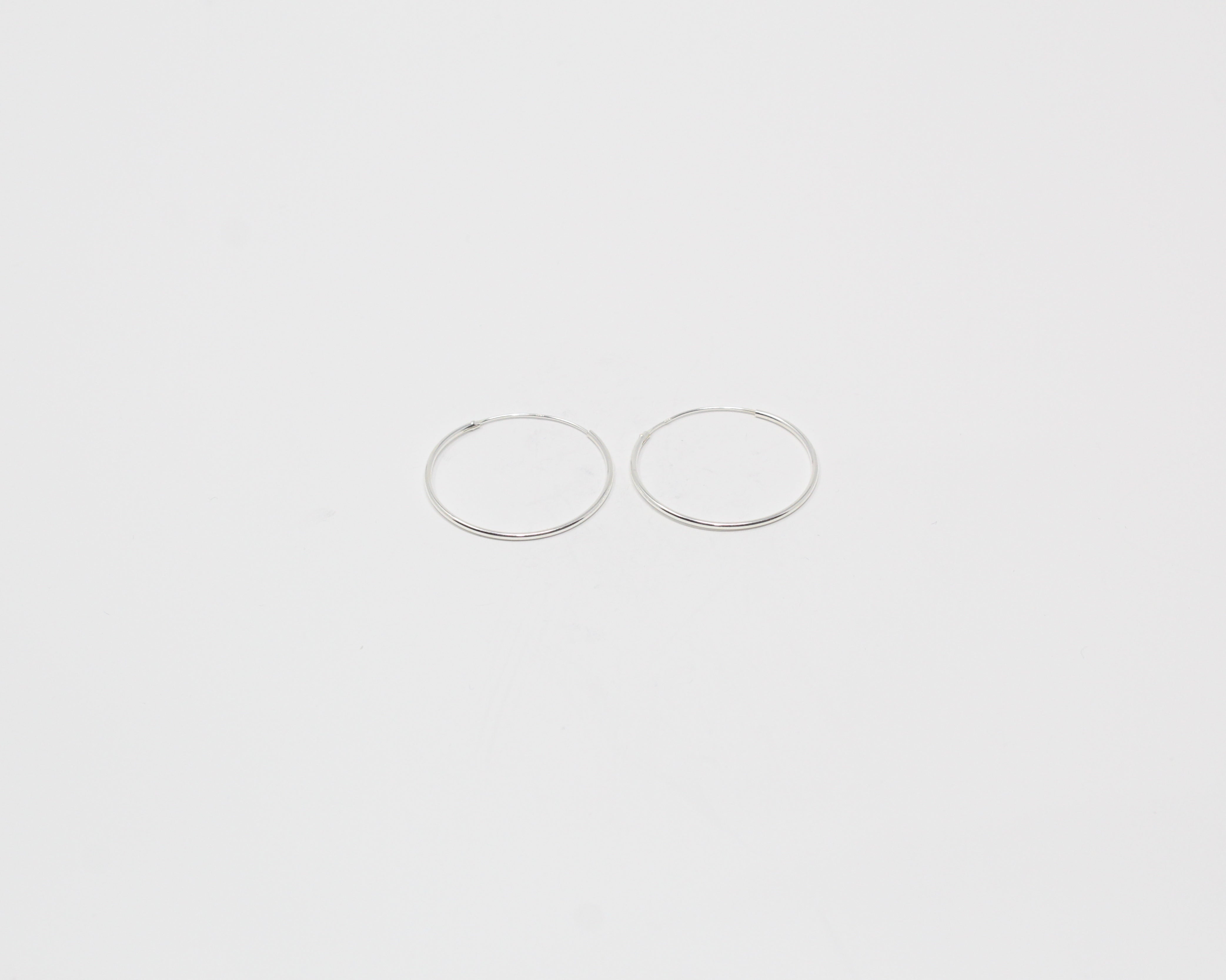 KARLIE, boucle d'oreille, anneaux argent sterling.