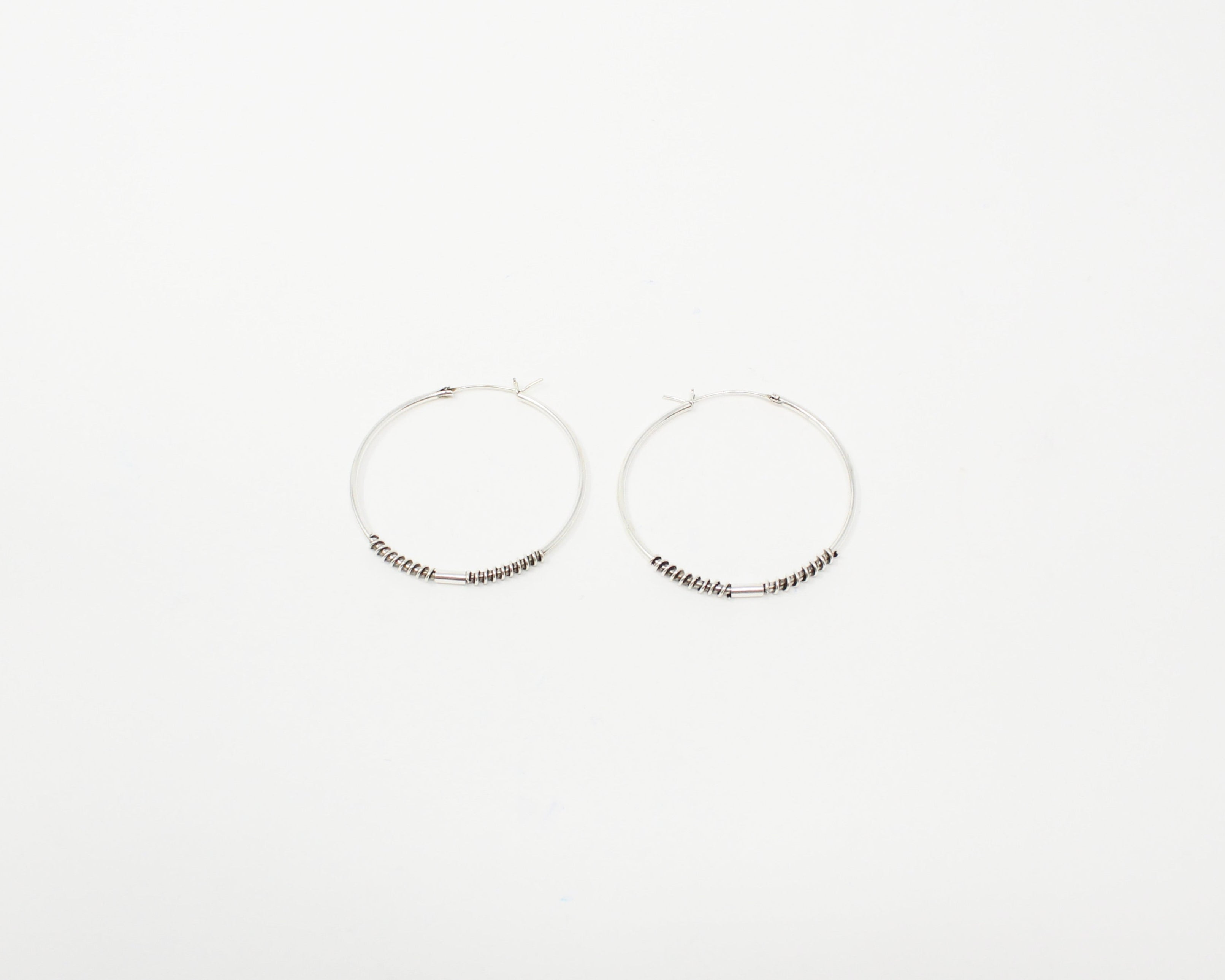 ASTER, anneaux argent sterling.