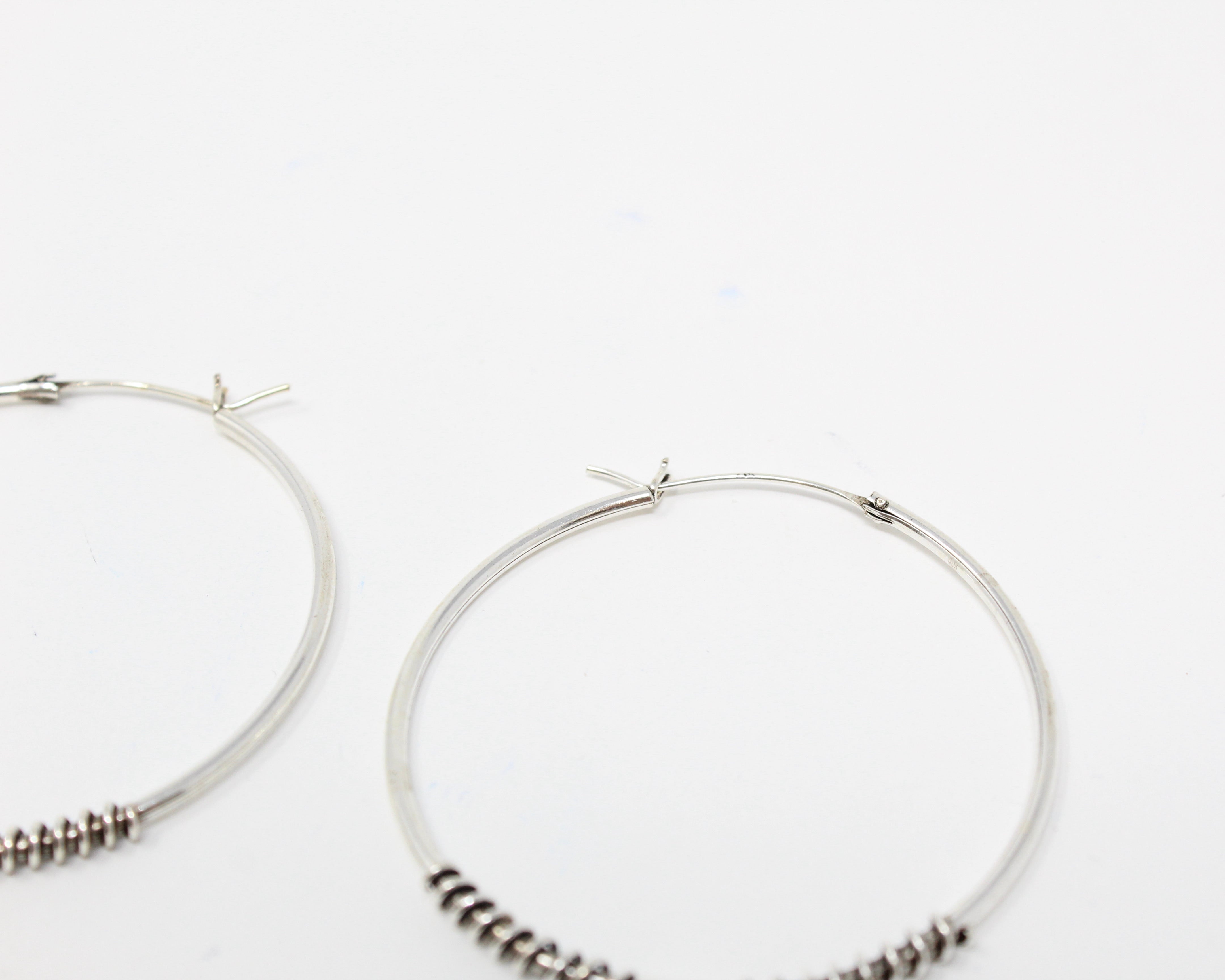 ASTER, anneaux argent sterling.