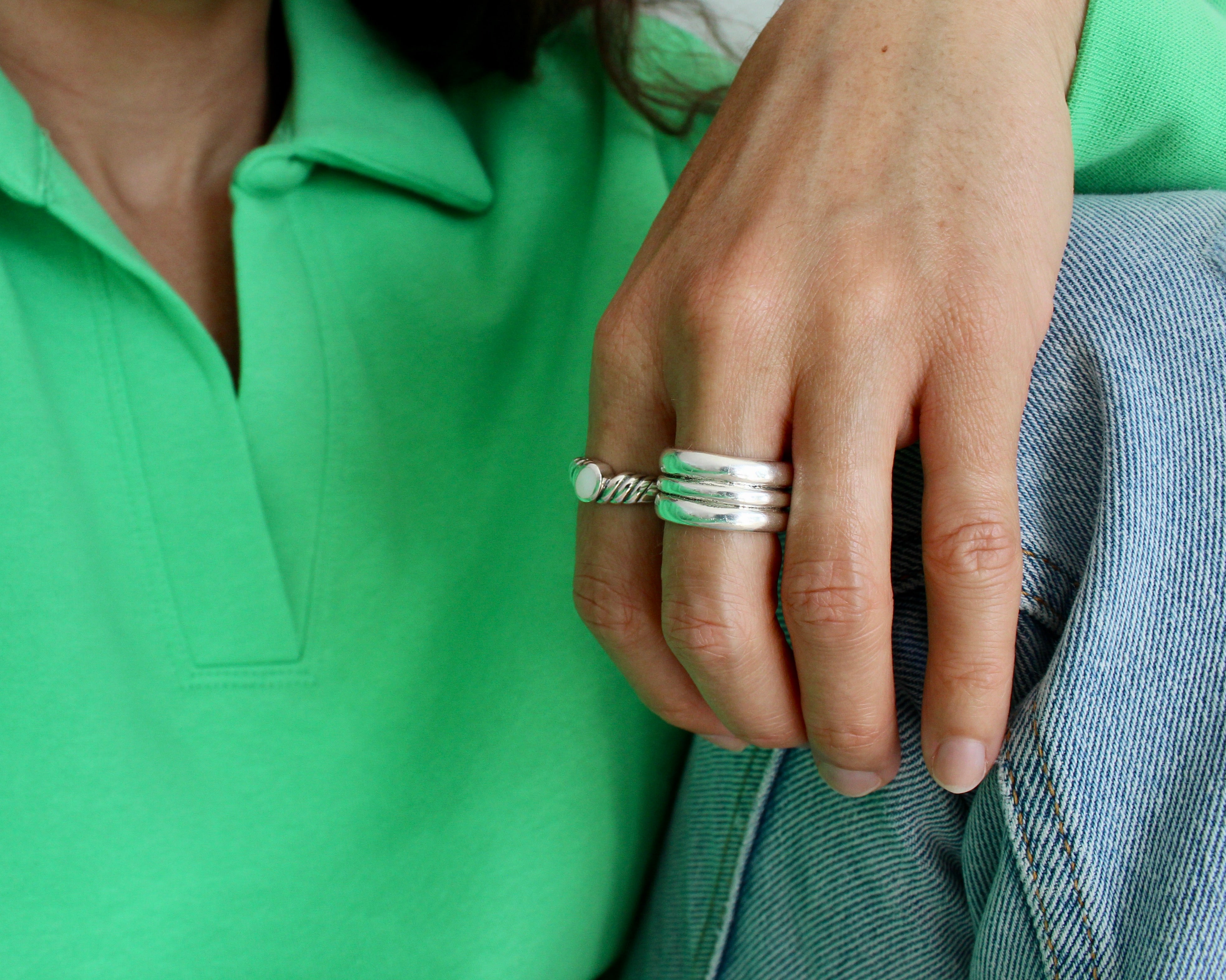 JOSIE, bague argent sterling.