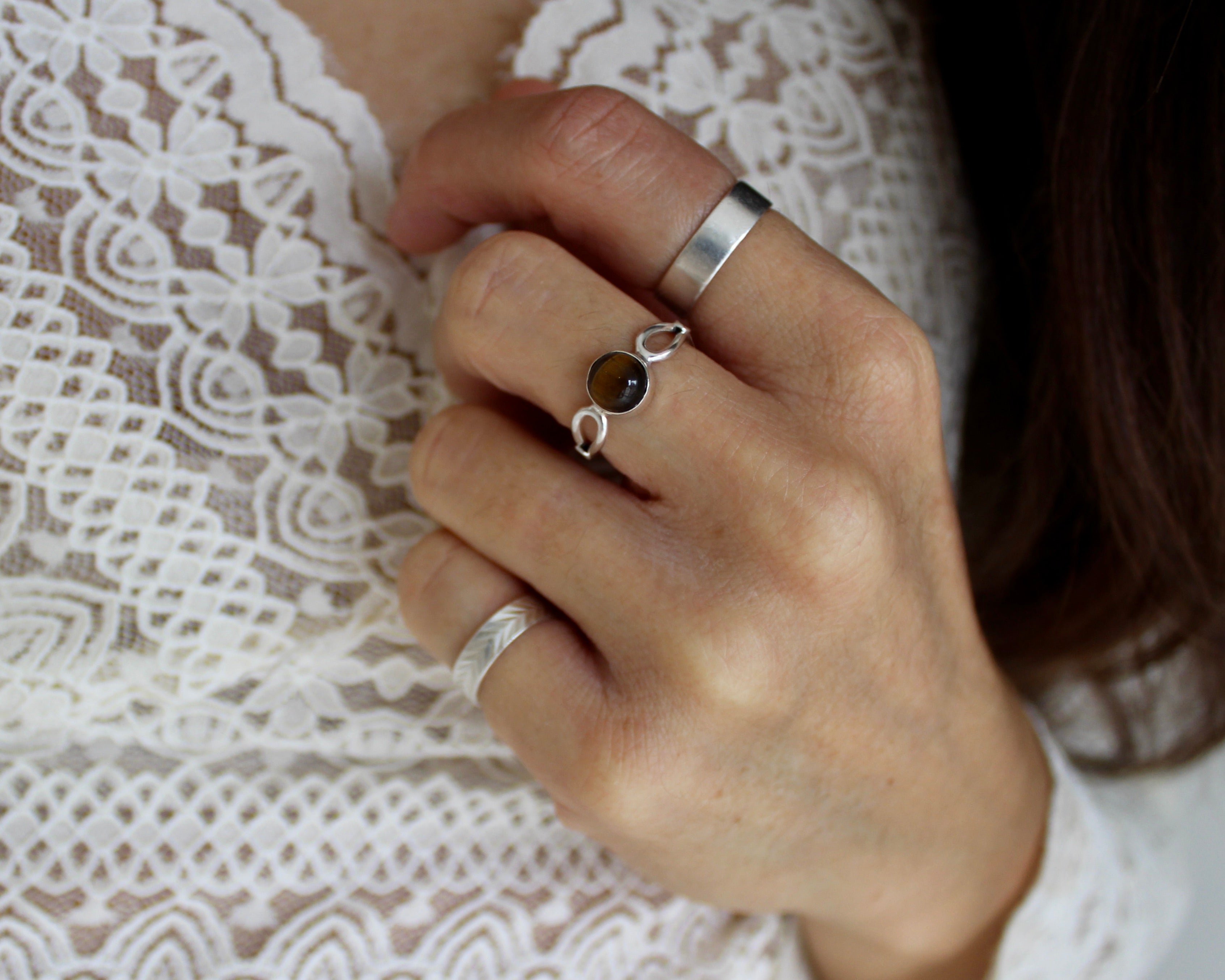 DODO, bague argent sterling.