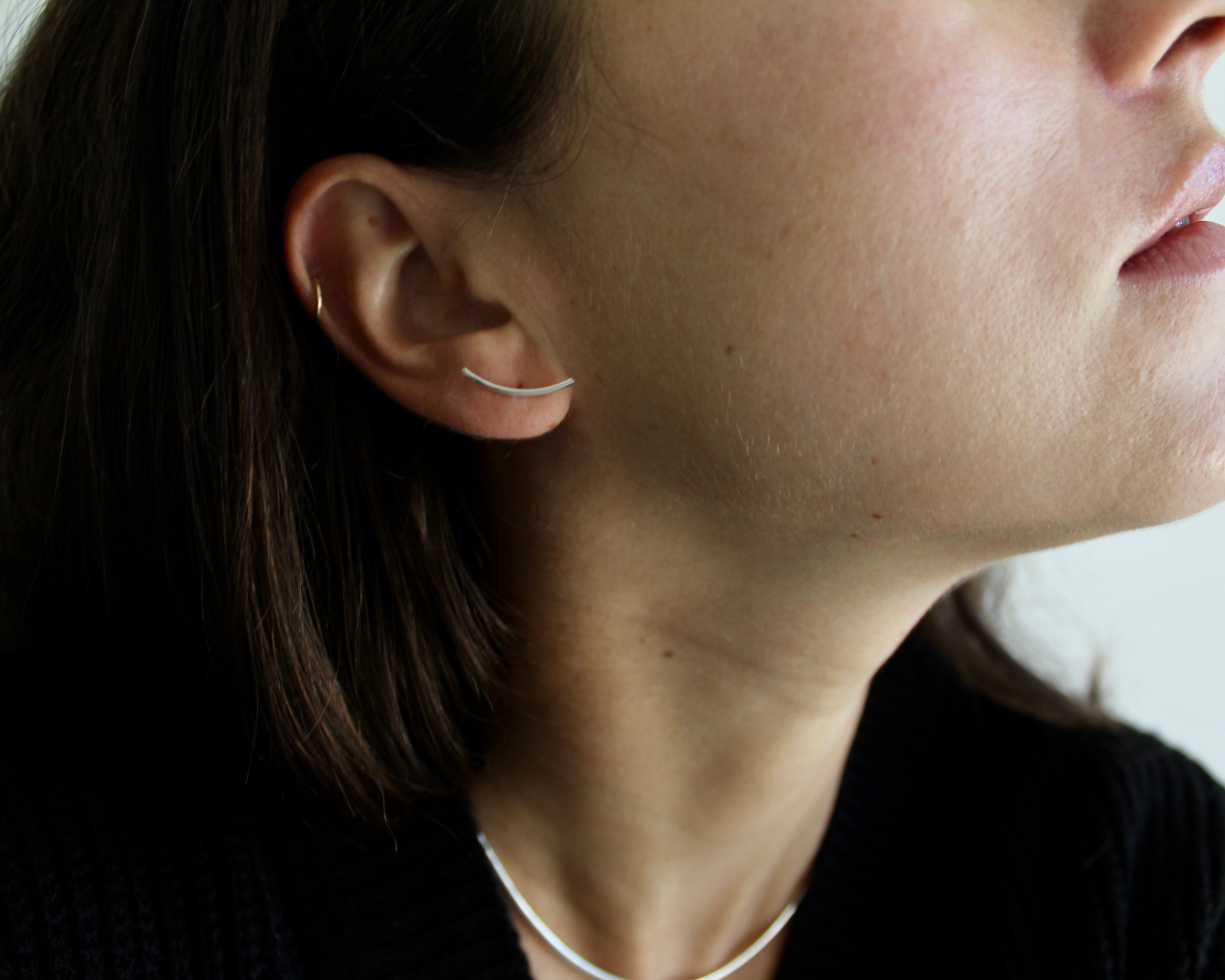 JUDY, boucles d'oreilles argent sterling.