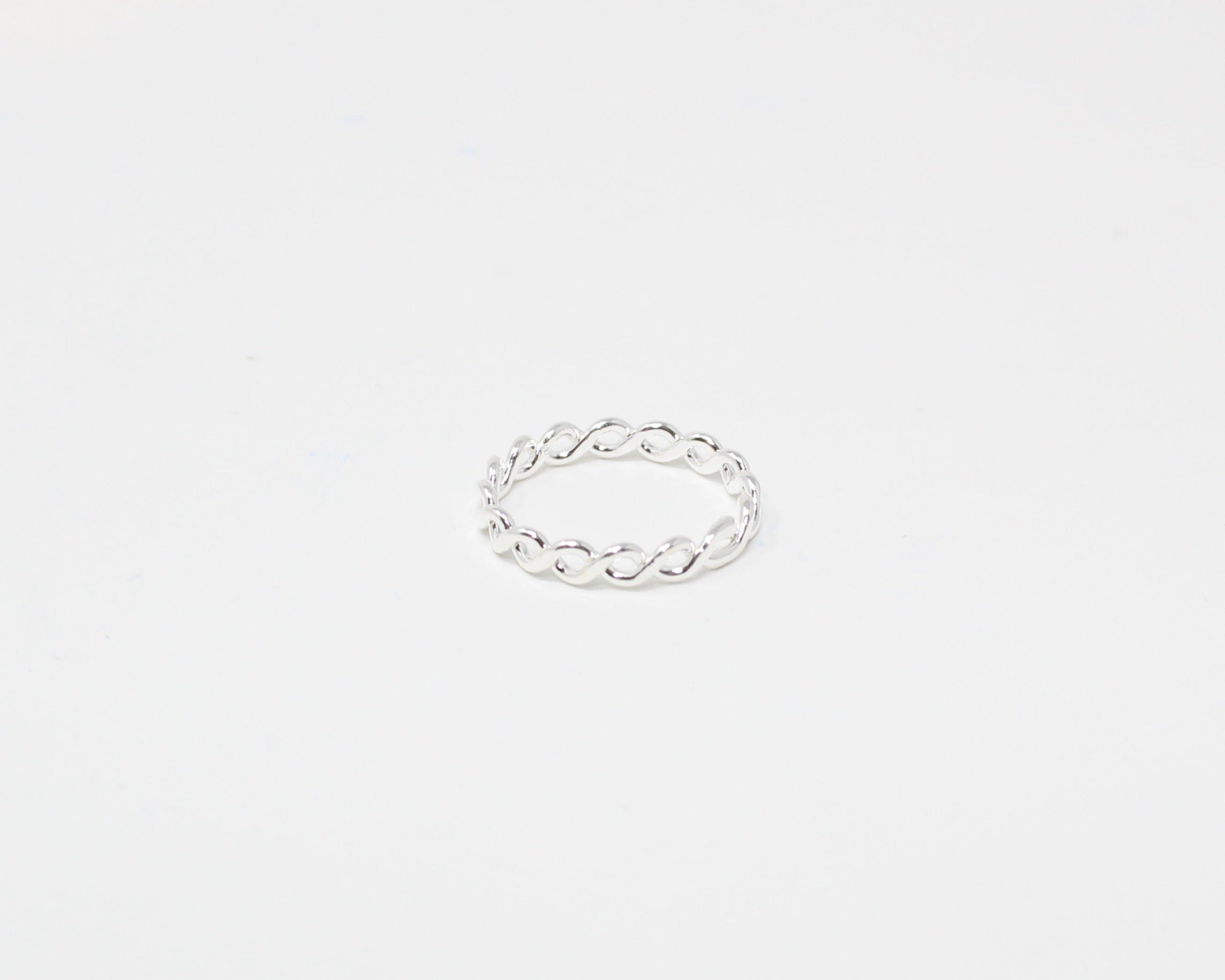 CORIO, bague argent sterling.