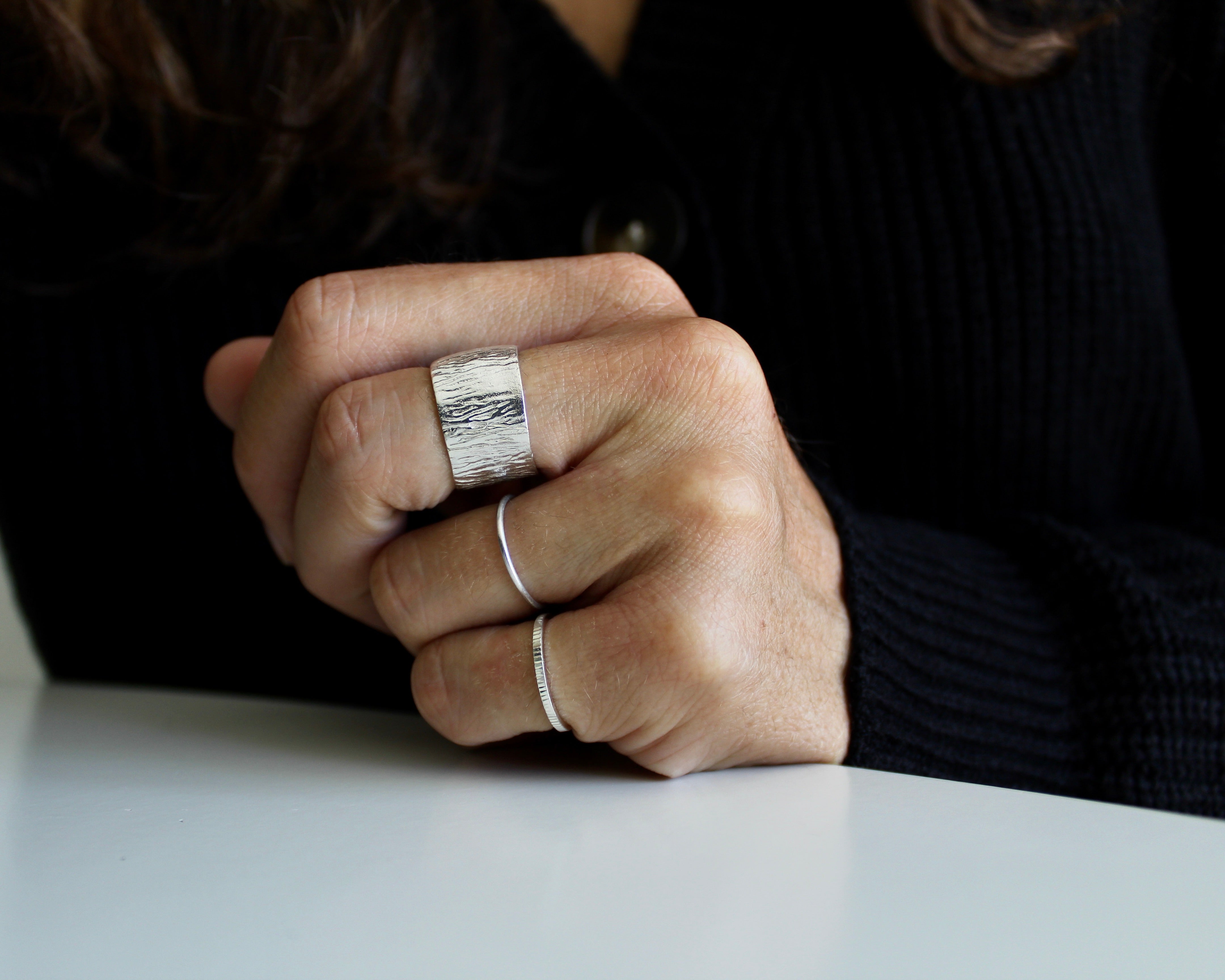 STELLAIRE, bague argent sterling.