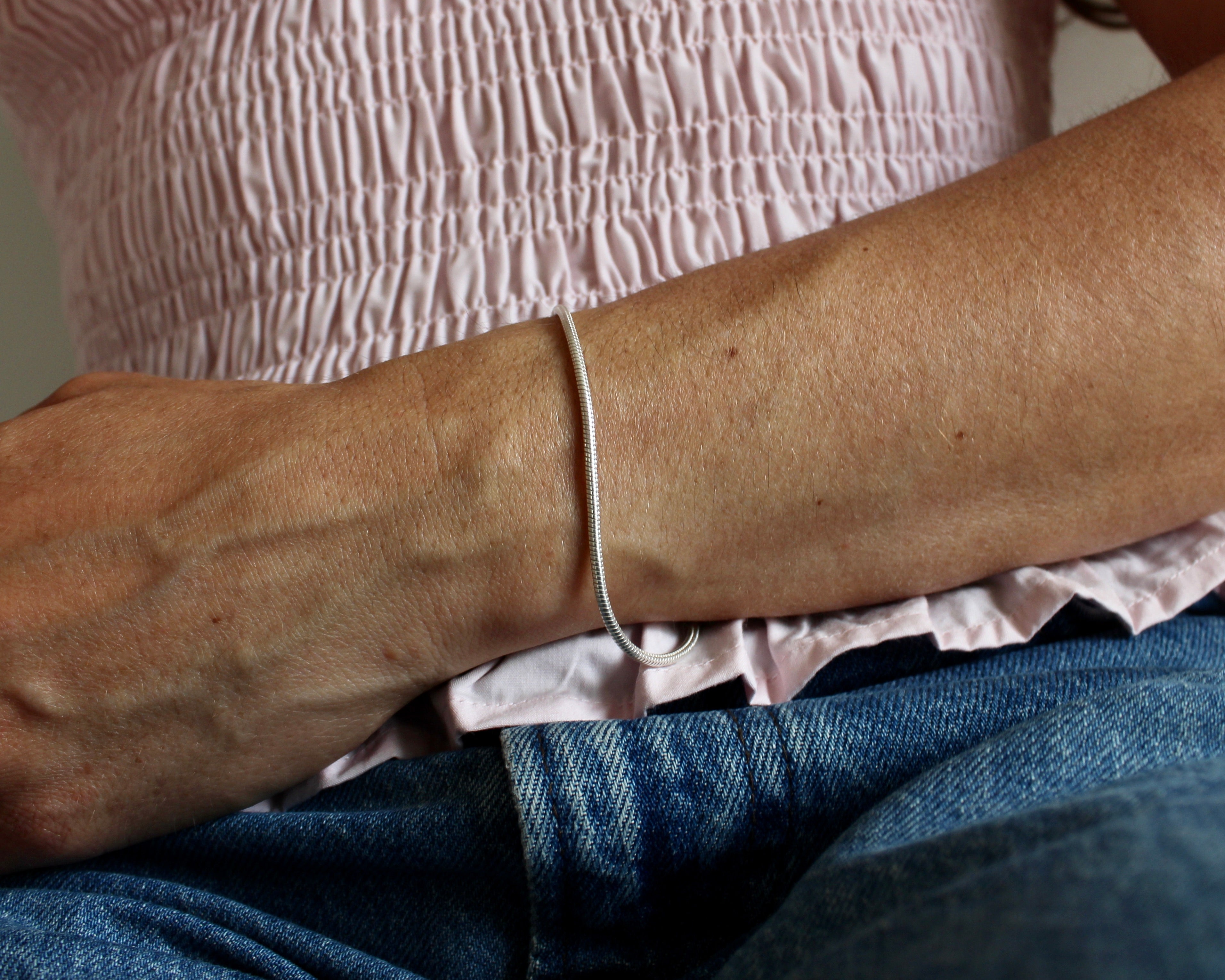 LIVIA, bracelet argent sterling.