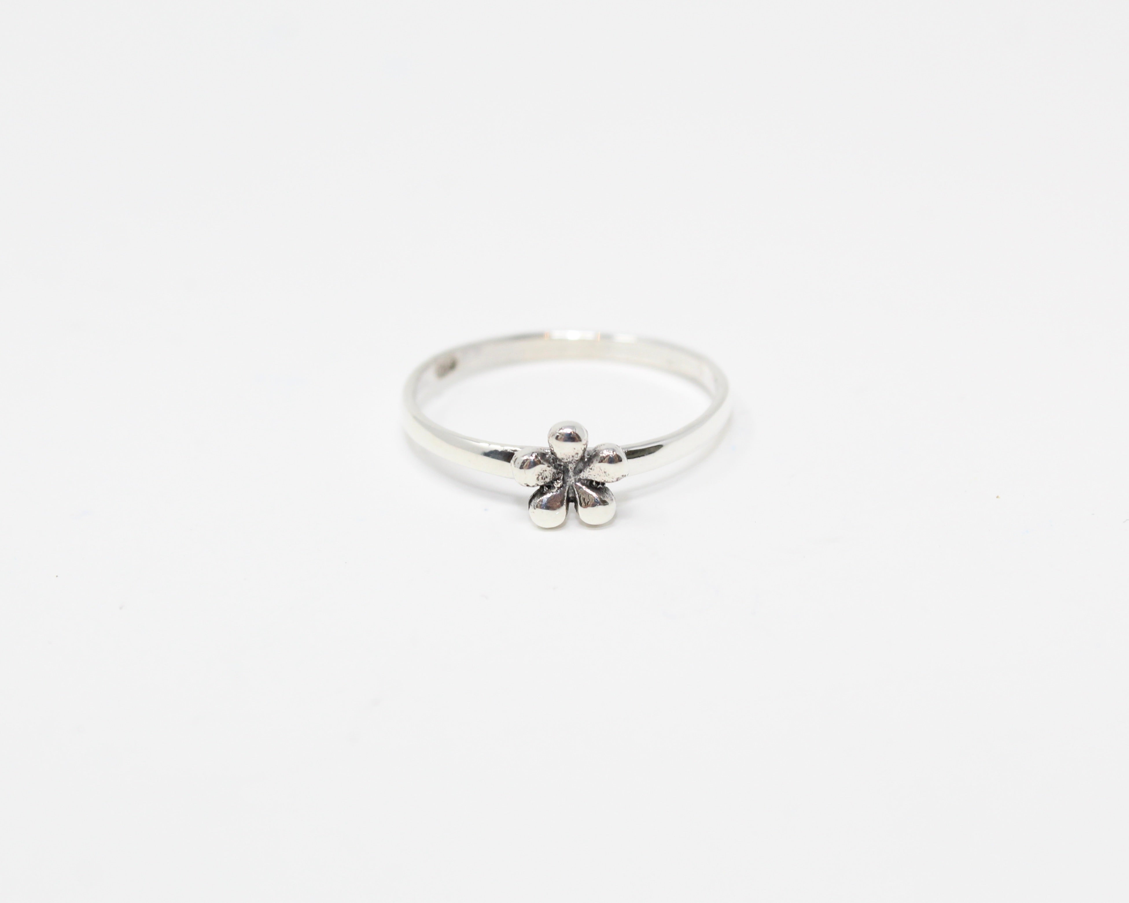 Marguerite, bague argent sterling.