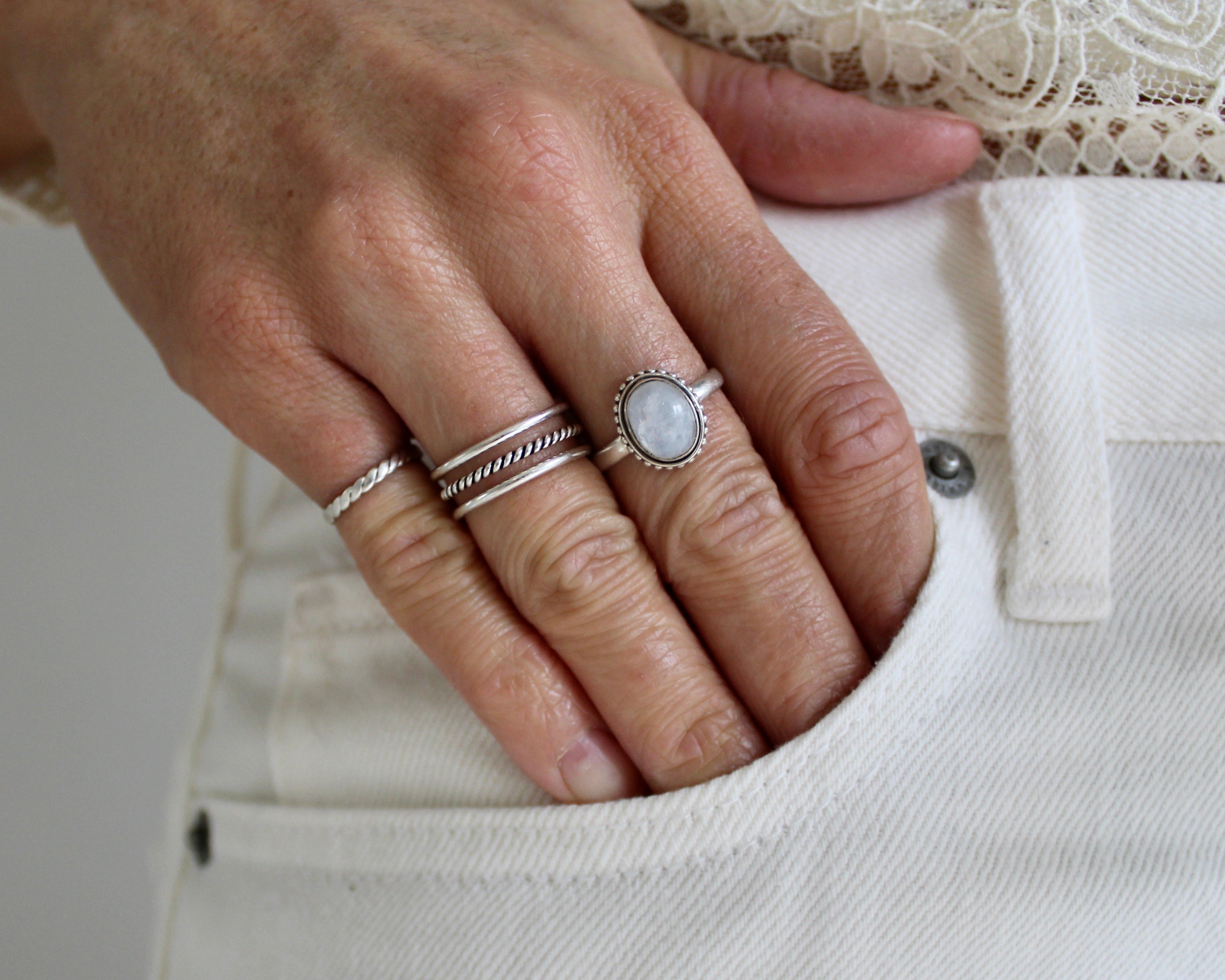 FANNY, bague argent sterling.