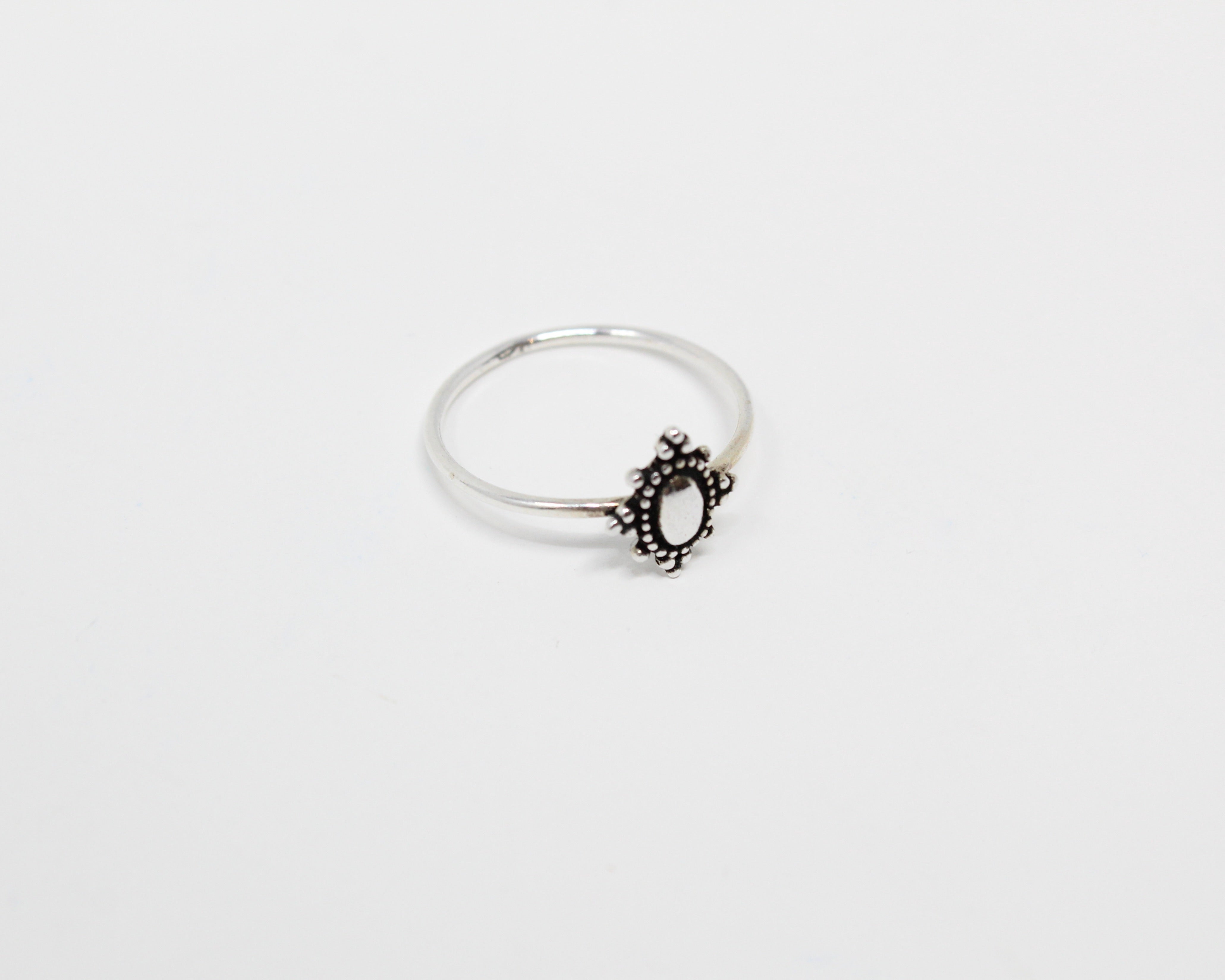 CORAIL, bague argent sterling.