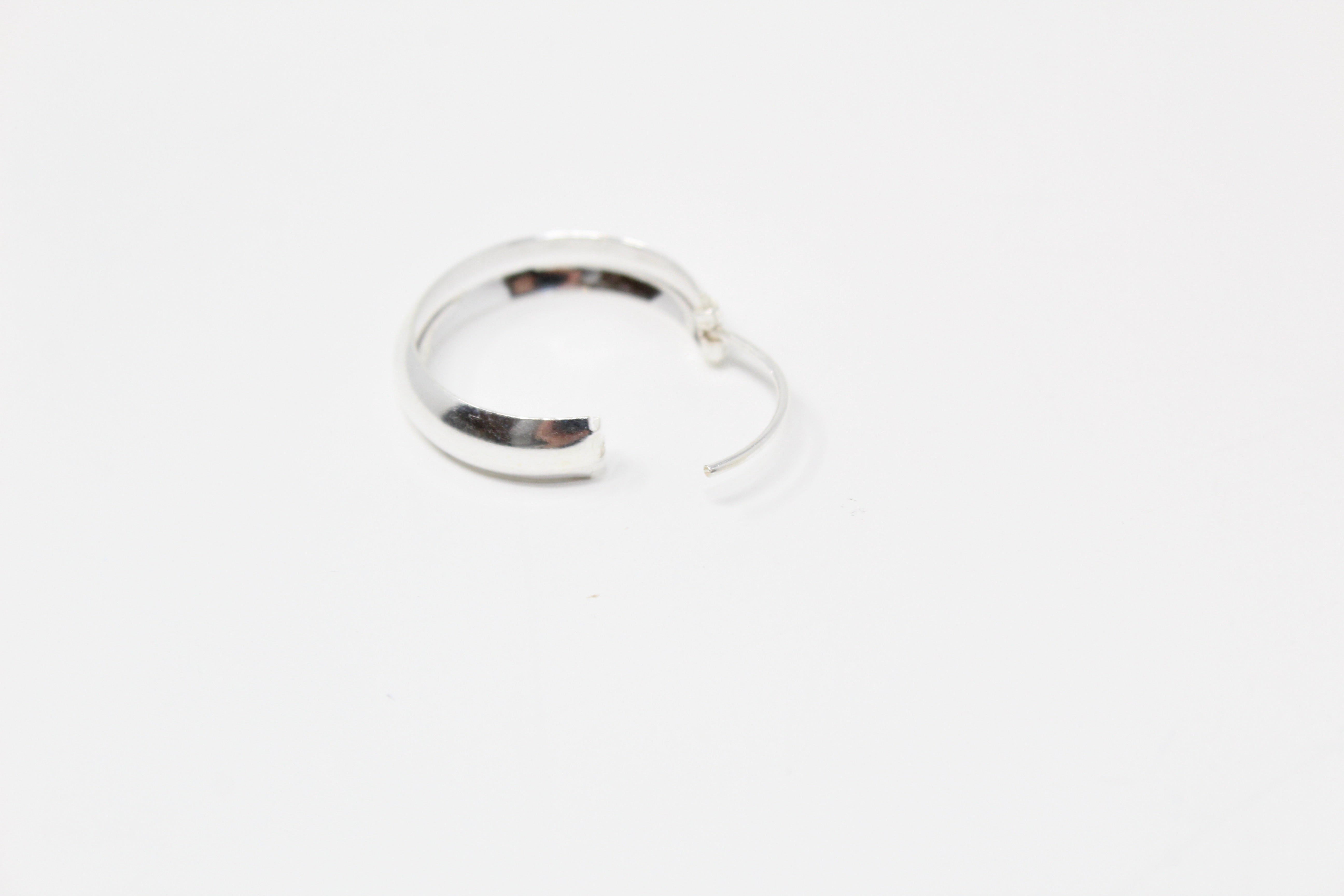 DALI, anneaux argent sterling.