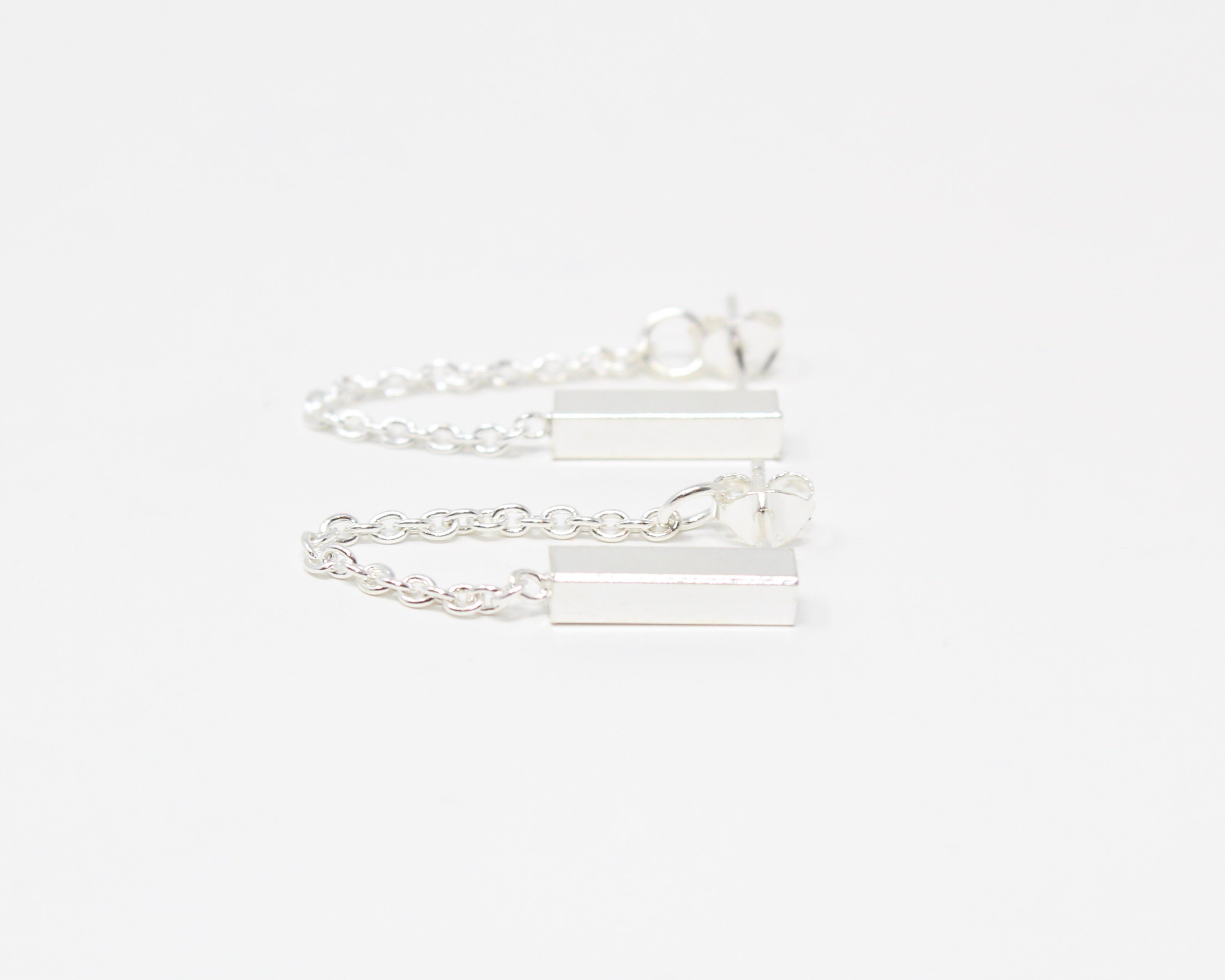 JESS, boucle d'oreille argent sterling.