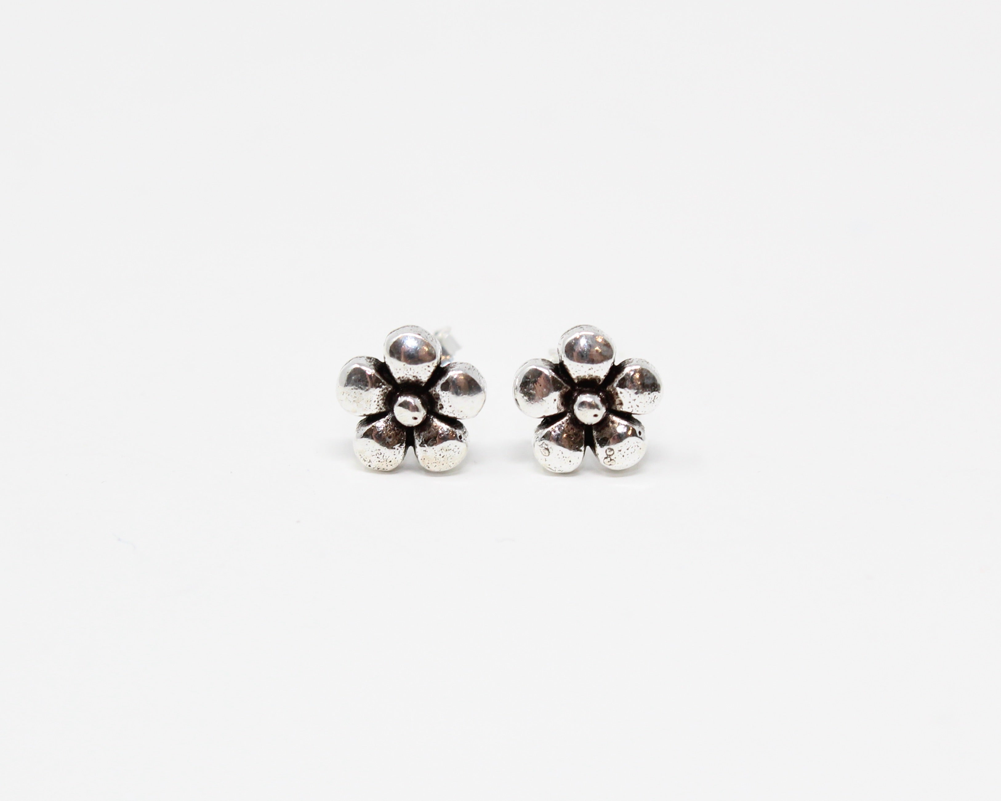 ANÉMONE, boucle d'oreille argent sterling.