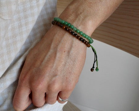 VIVA, bracelet pierre semi-précieuse.
