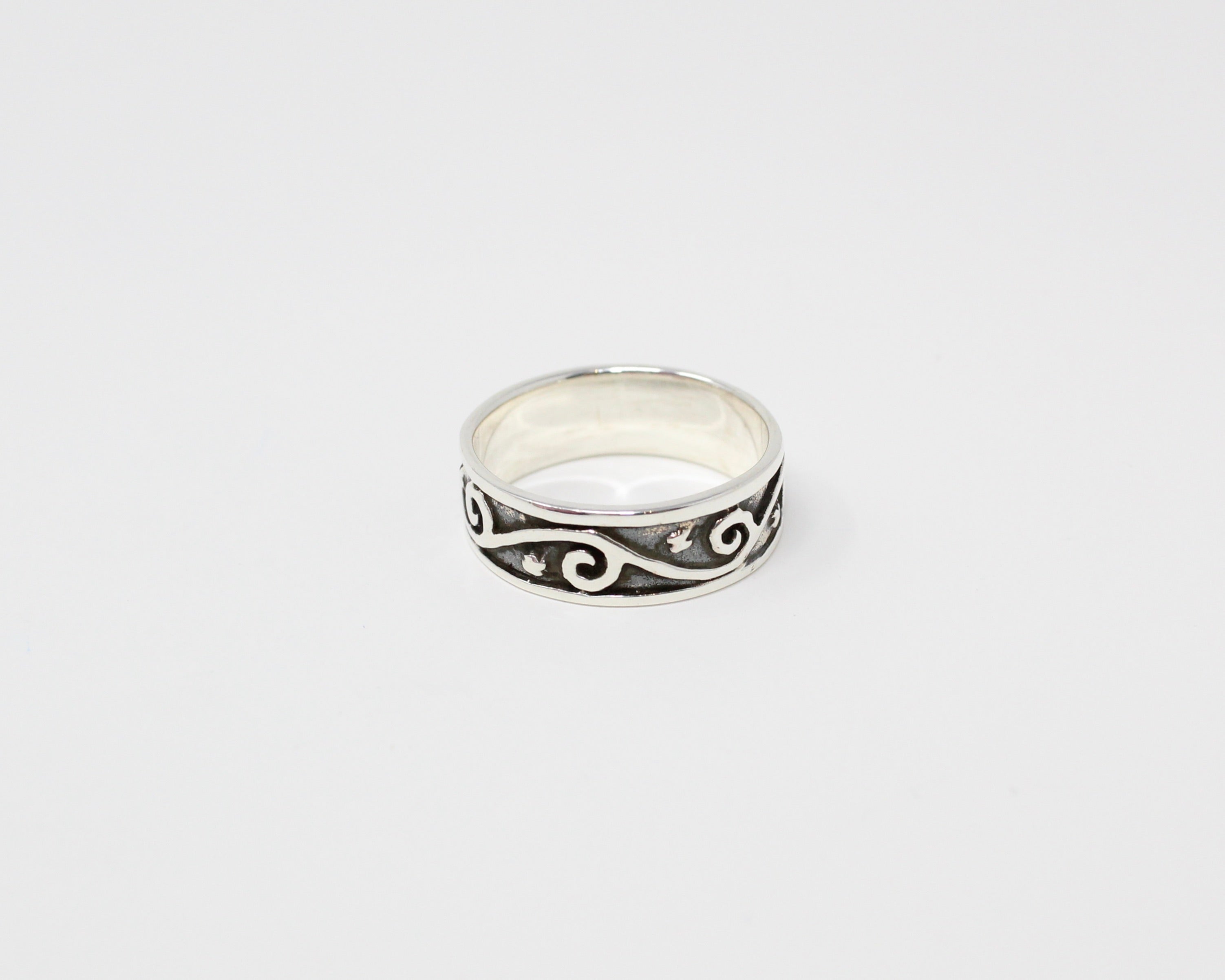 JOHN, bague argent sterling.